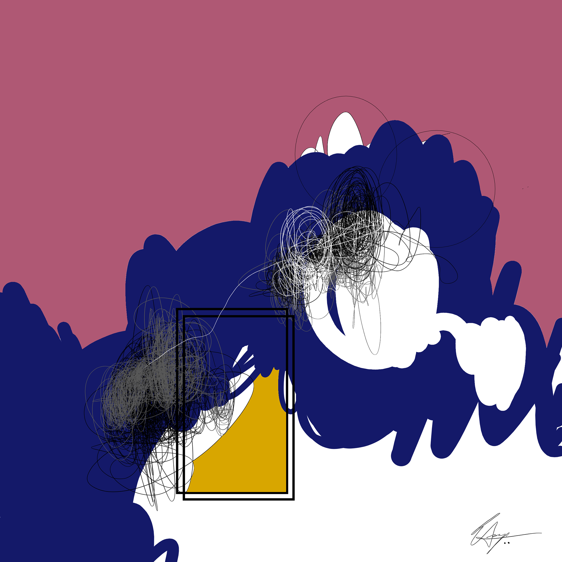 Crema | 2019 | 12 x 12 in. | Digital artwork | Prints available