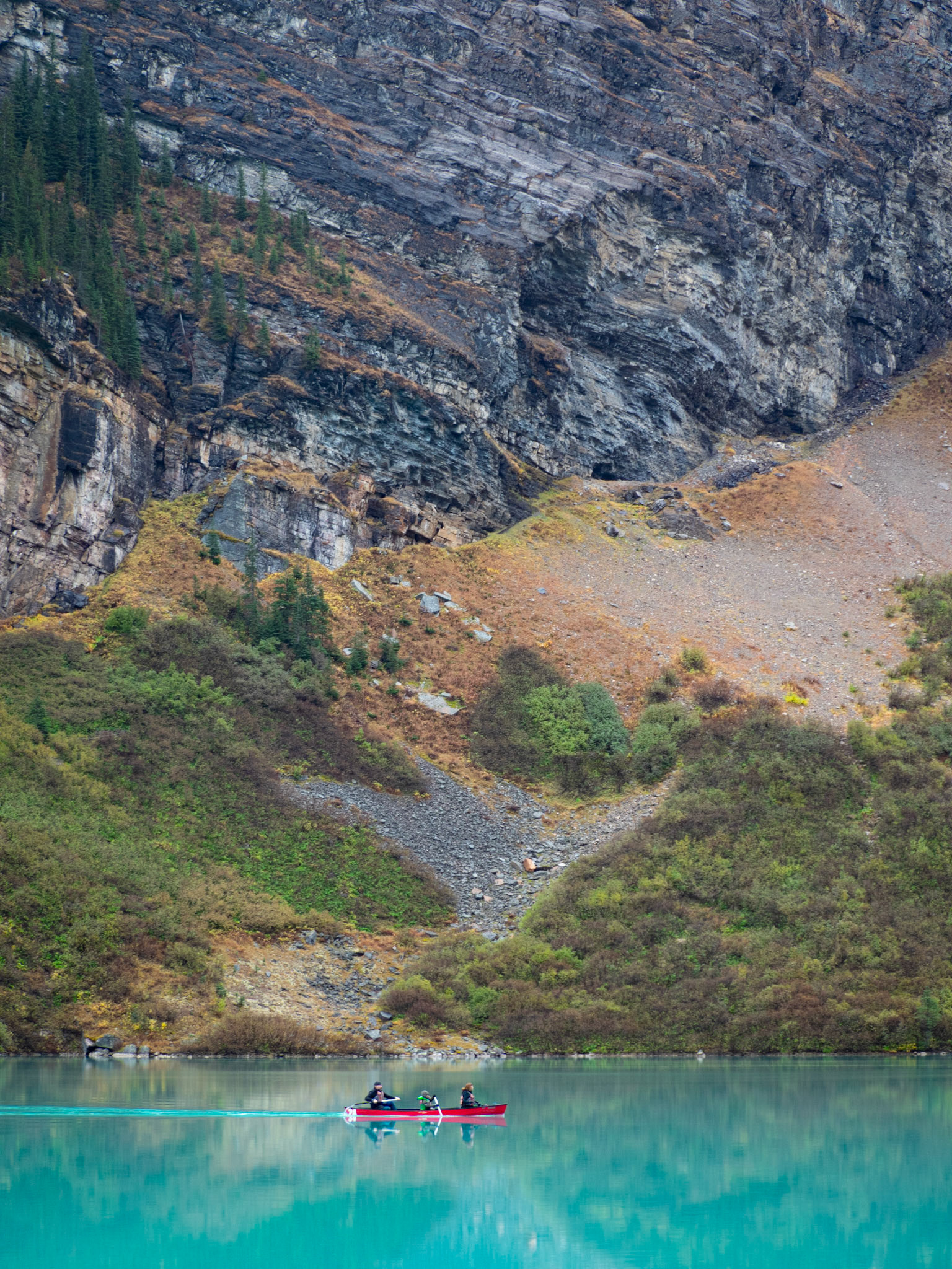 Kayak on Lake Louise
