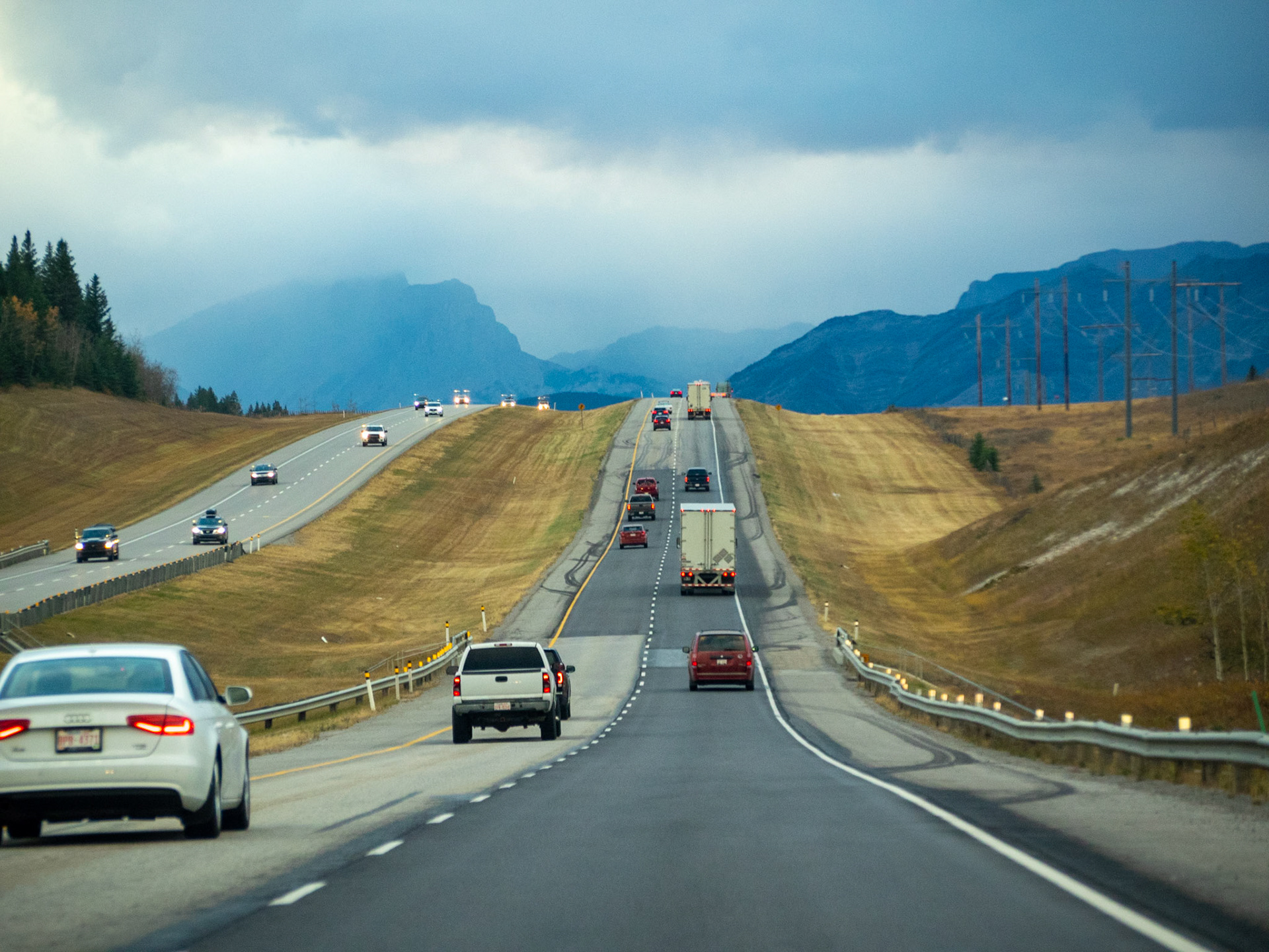 On the road to the Rockies
