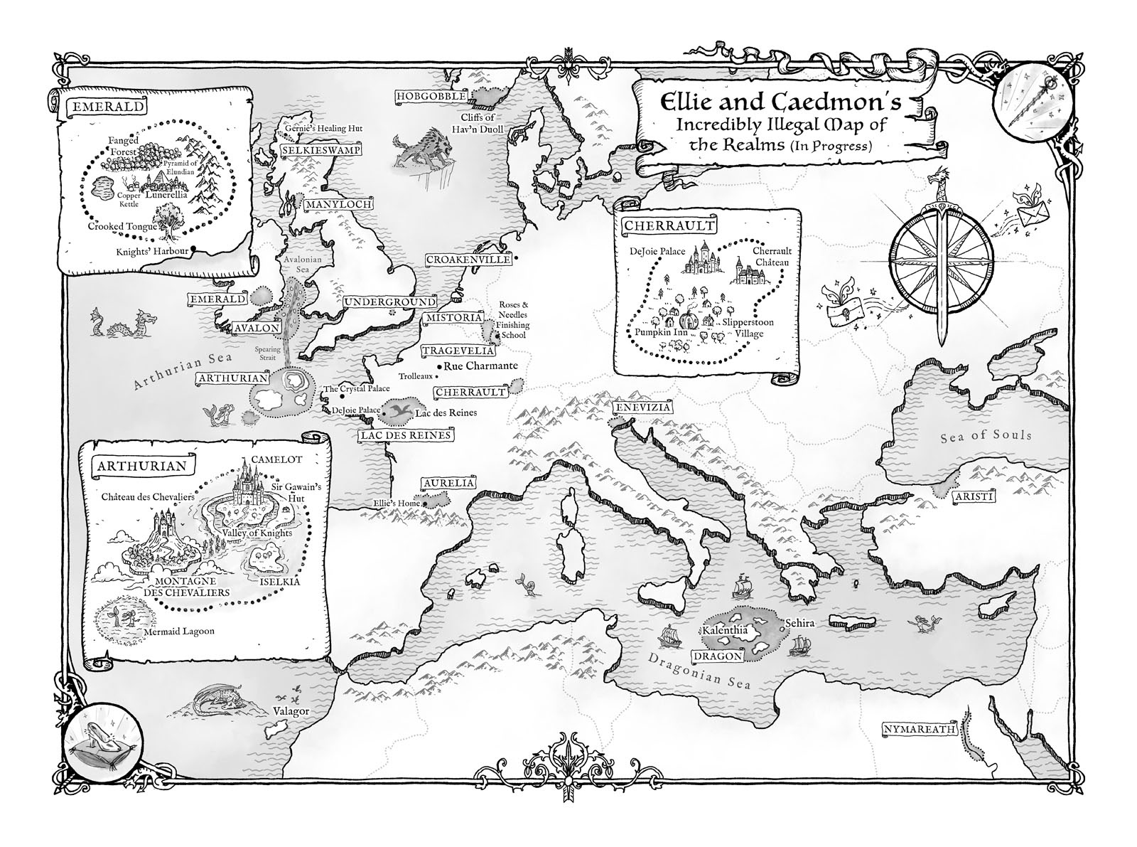 From The Beast, the Queen, and the Lost Knight by Alexandria Rogers