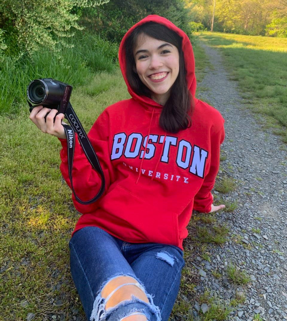 Me senior year of high school, sporting my first ever professional camera!