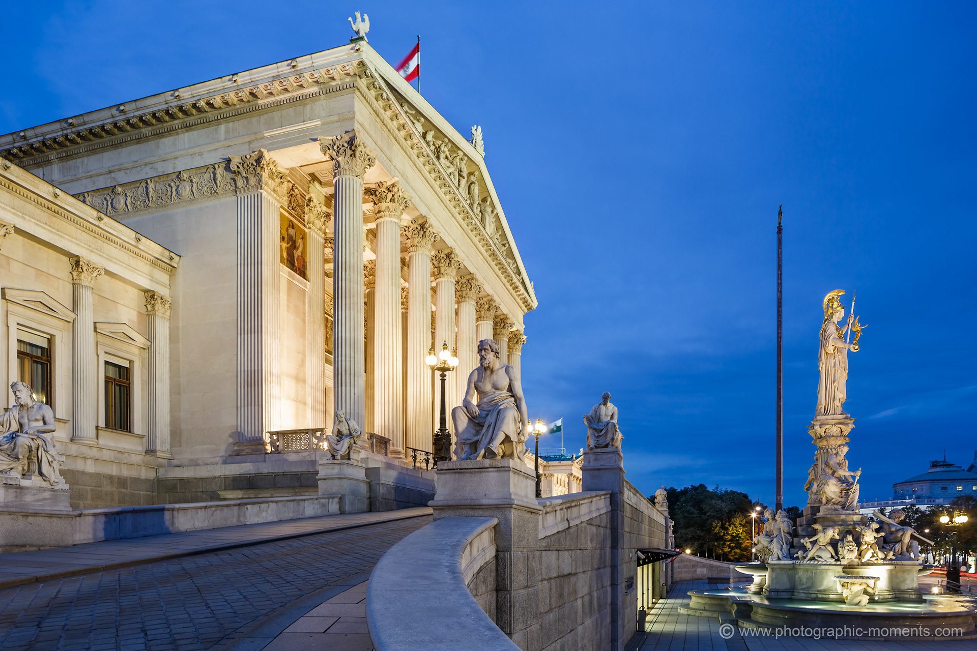 Parlamentsgebäude/ Wien 