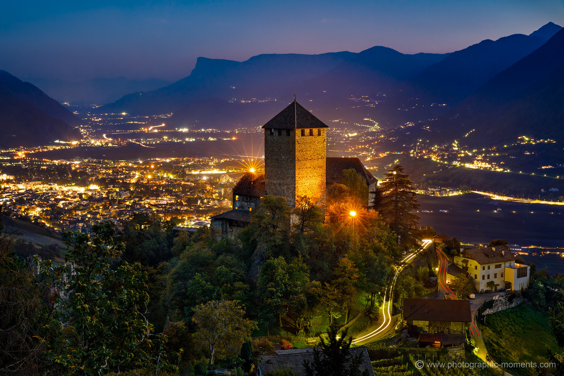 Schloss Tirol bei Meran/ Südtirol