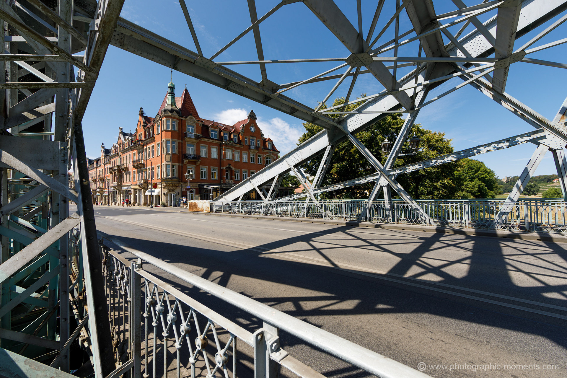 "Blaues Wunder" Loschwitzer Brücke bei Dresden