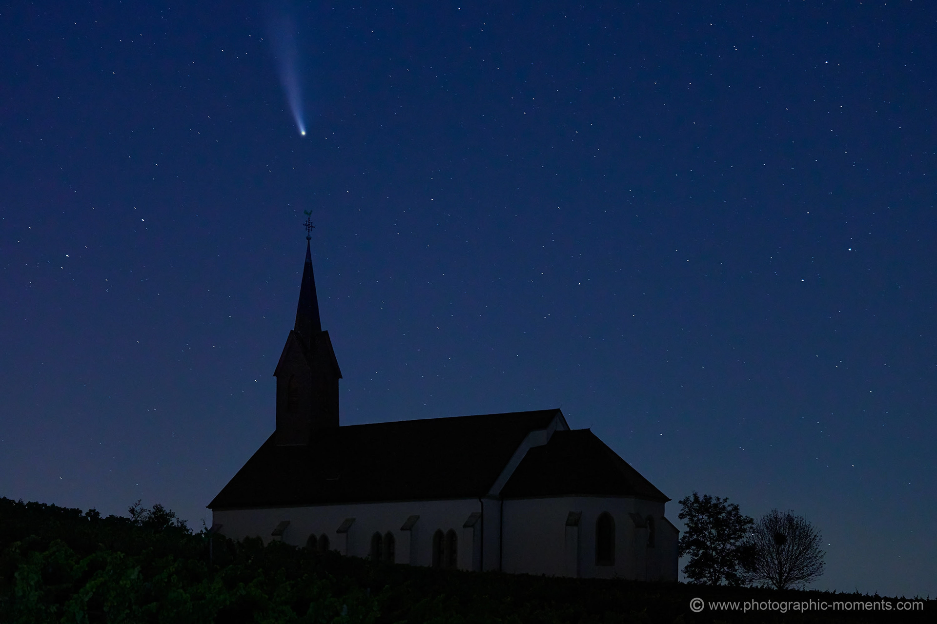 Komet Neowise Juli 2020/ Rochuskapelle Nittel