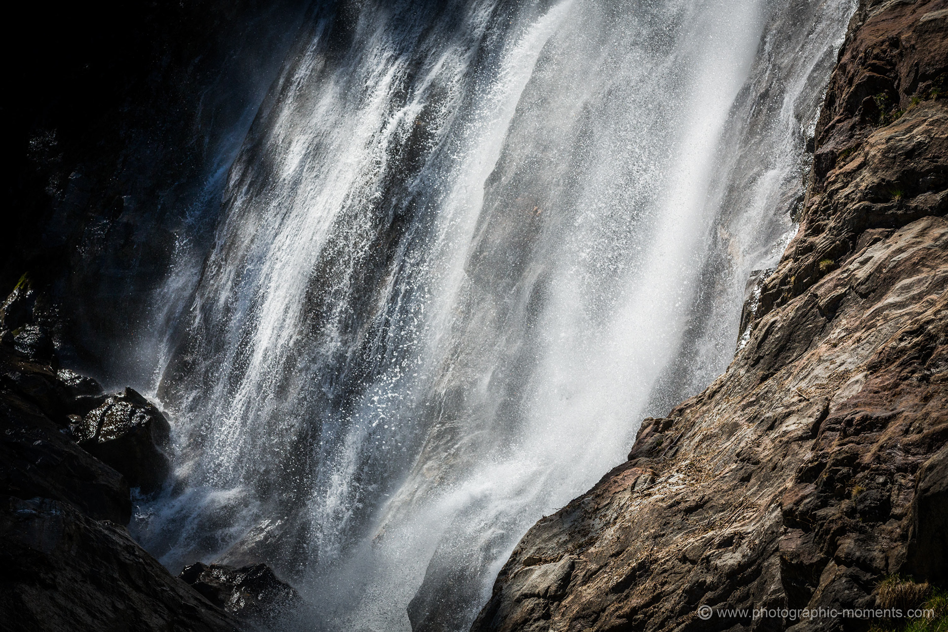 Wasserfall in Partschins/ Südtirol