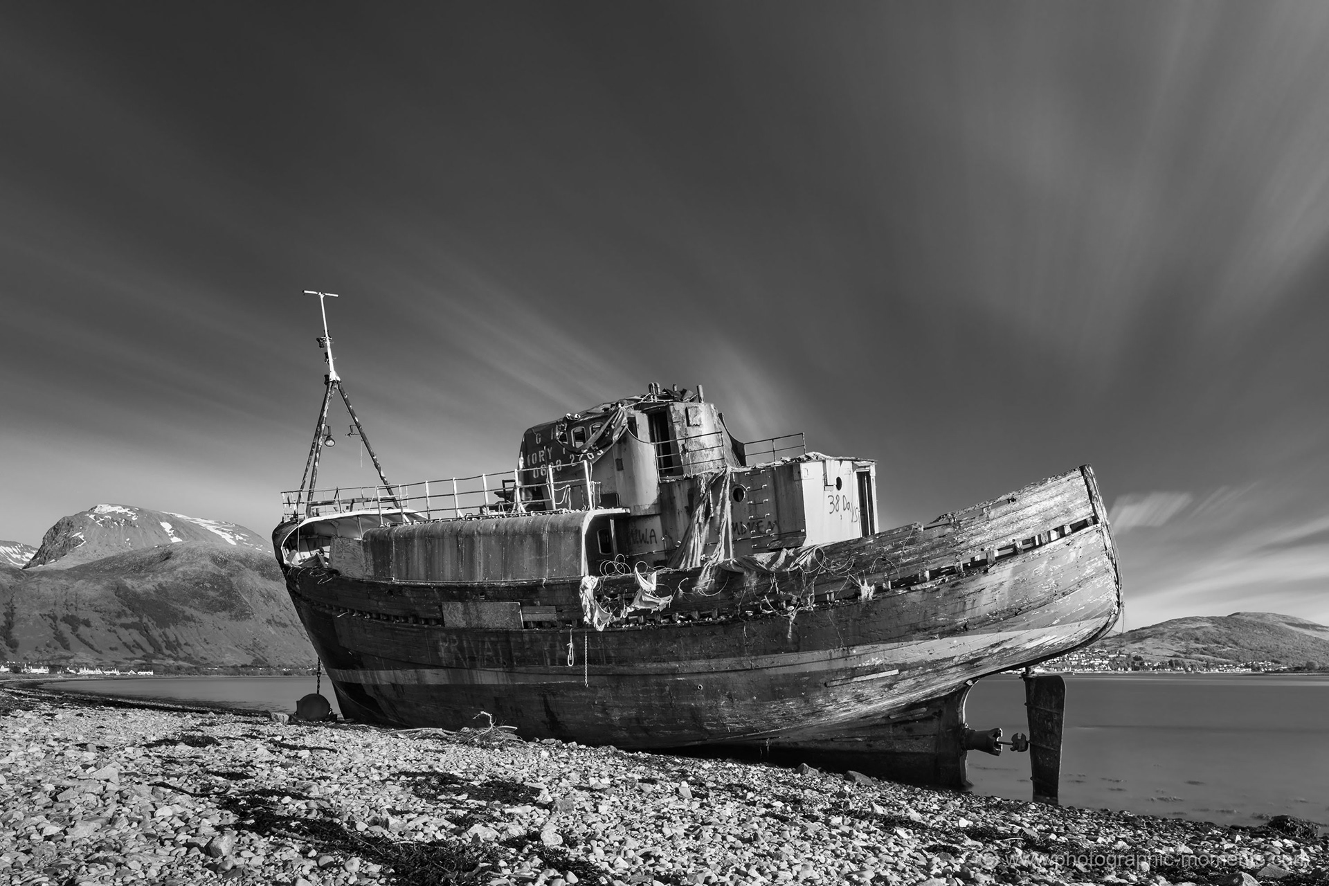 Schiffswrack, Fort William/ Schottland