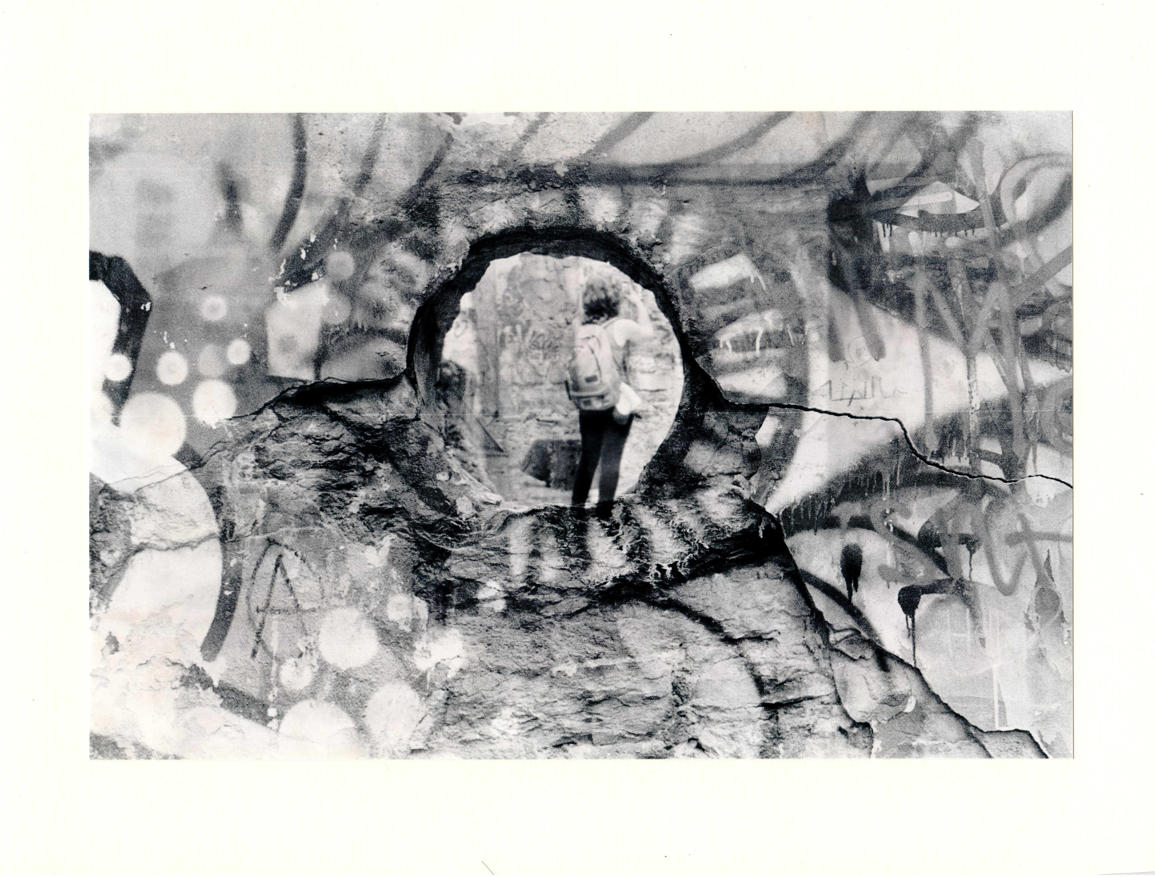 Alternative photo experiments, 2016. Silver gelatin print