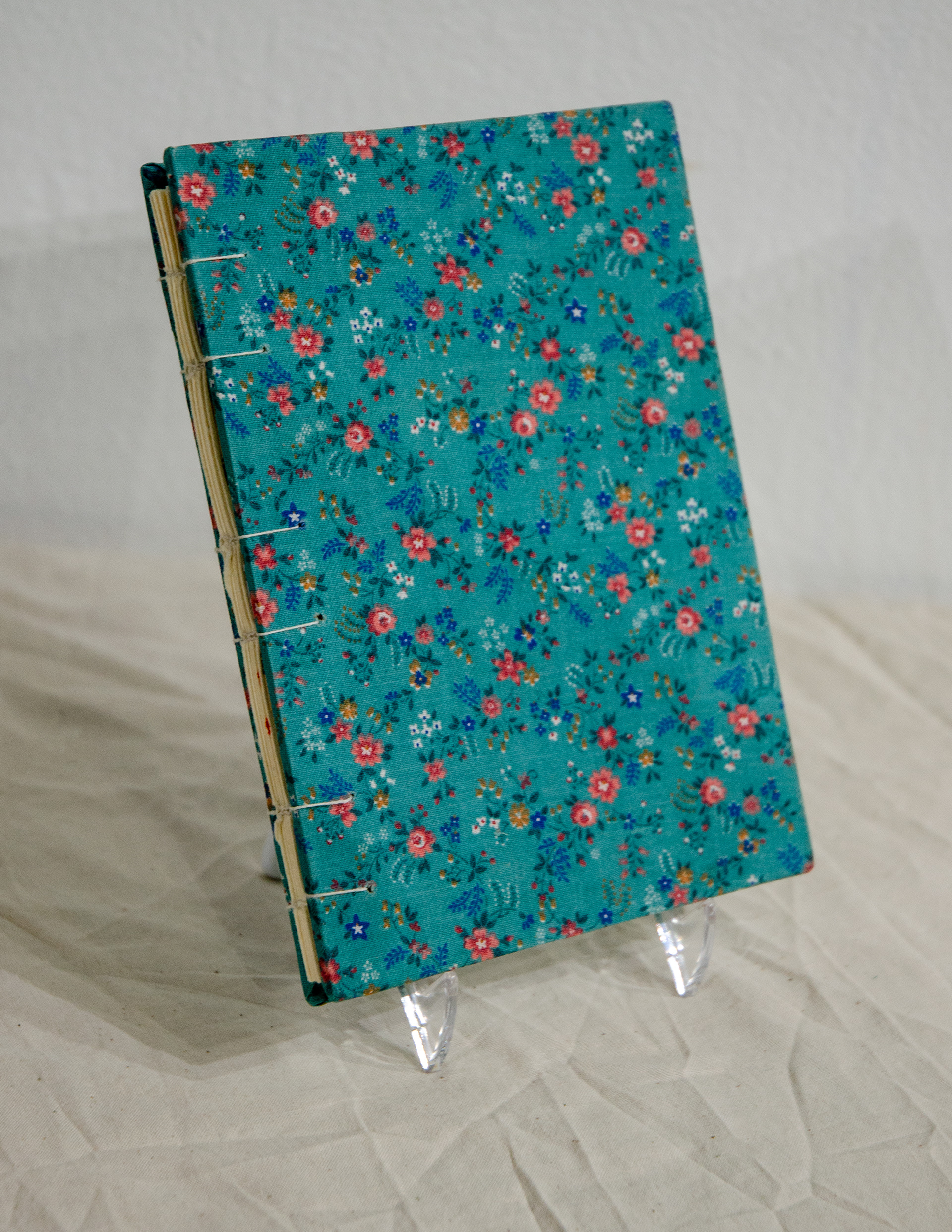 Untitled Book of Collages, 2020. Hand bound book, collaged found images.