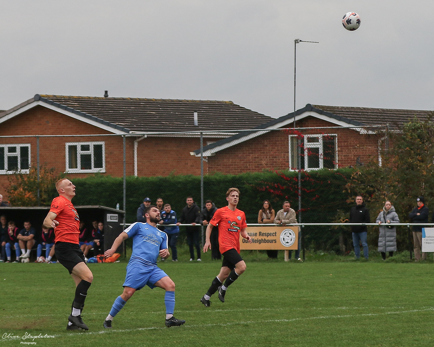 Nathan McGarrity Lobs the Lutterworth Keeper