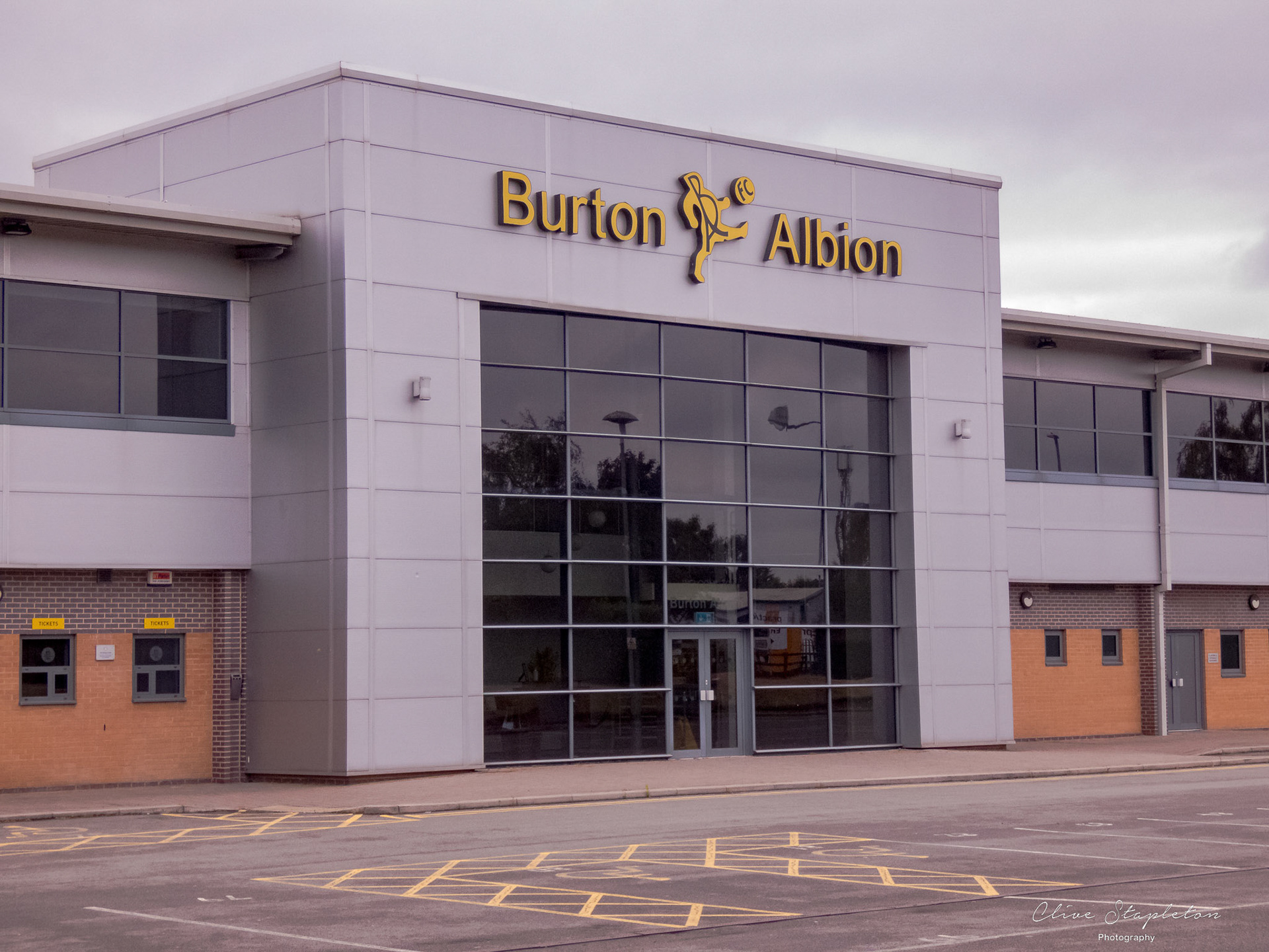 The Pirrelli Stadium Home to Burton Albion