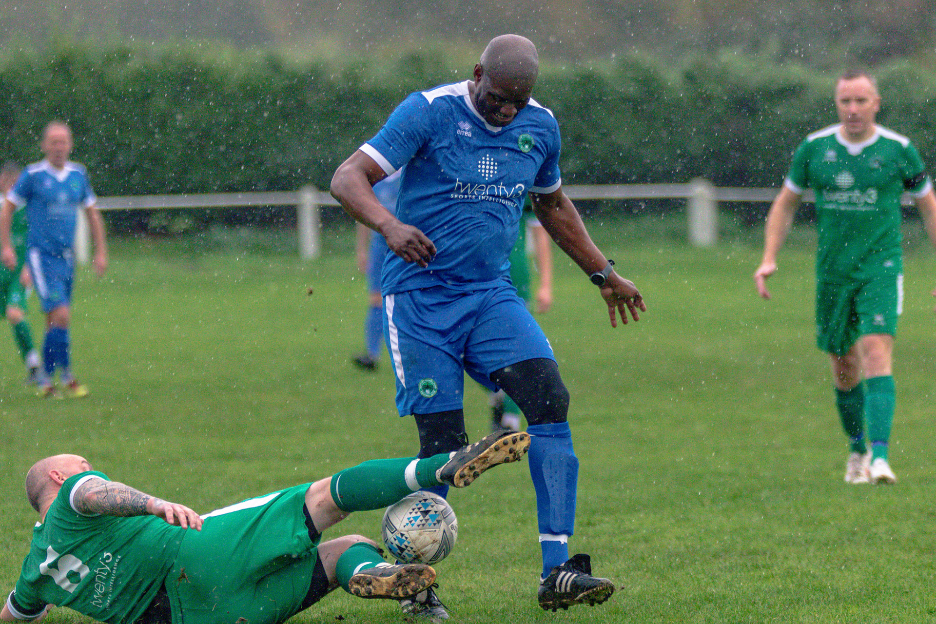 Memorial Match for the Opening of Steve's Terrace - 6 November 2022 Newport Pagnell,United Kingdom: