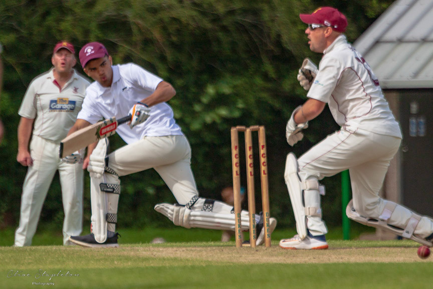 Rahil Baber batting for Towcestrians