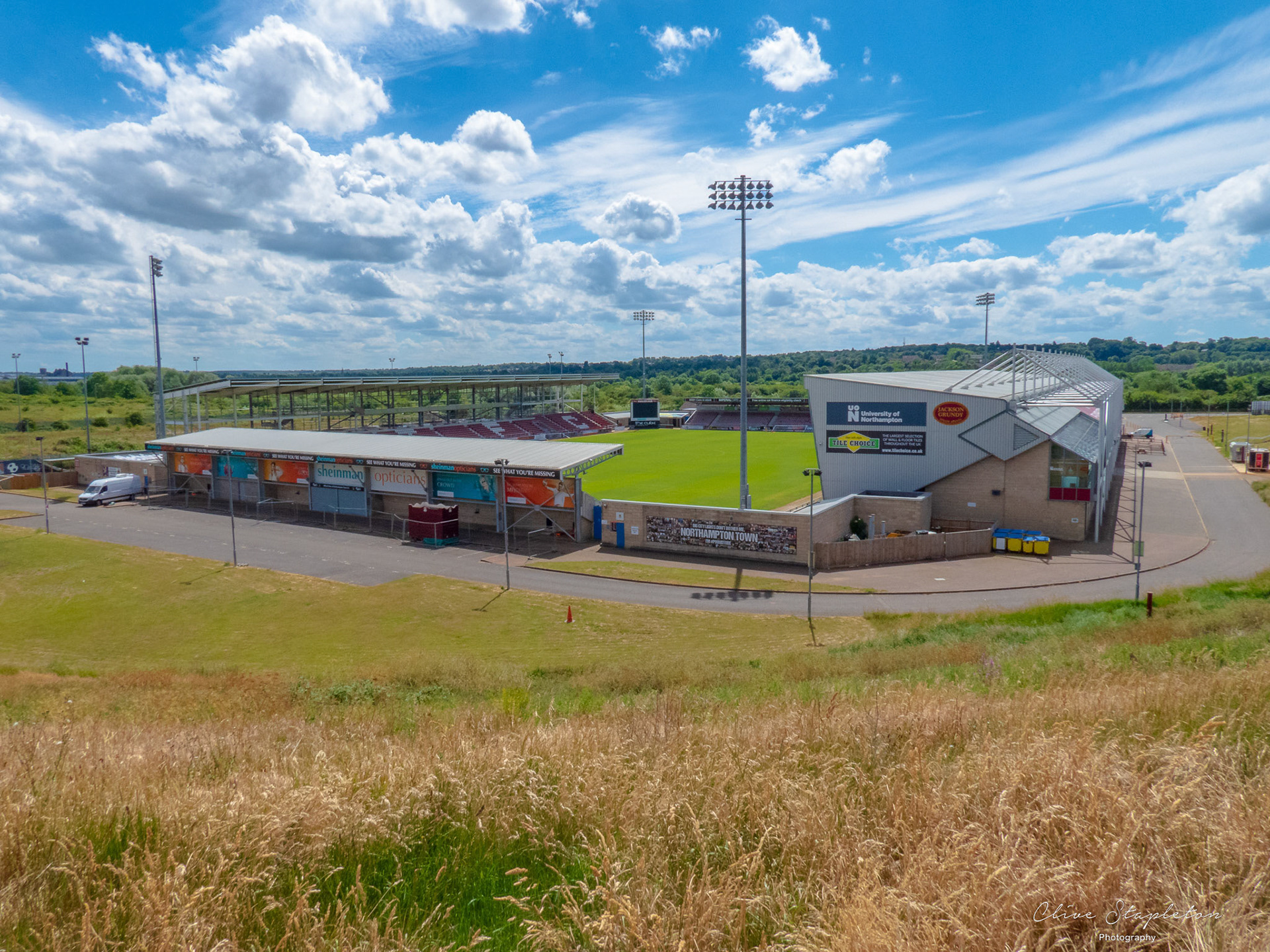PTS Academy Stadium Sixfields. Home of Northampton Town FC