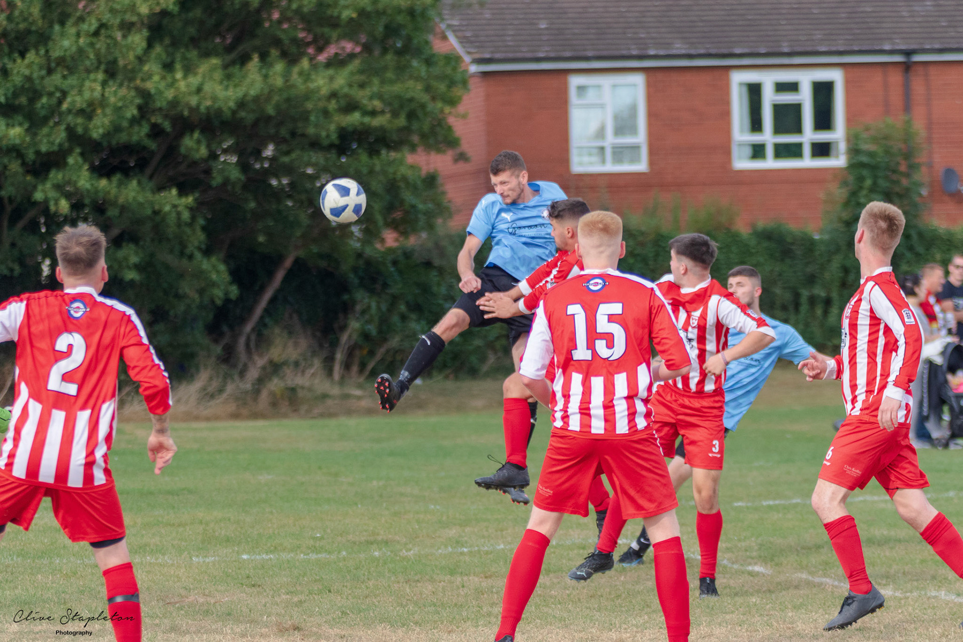 Ben Titterton scores for FC Sunnyhill First v Ashbourne Reserves