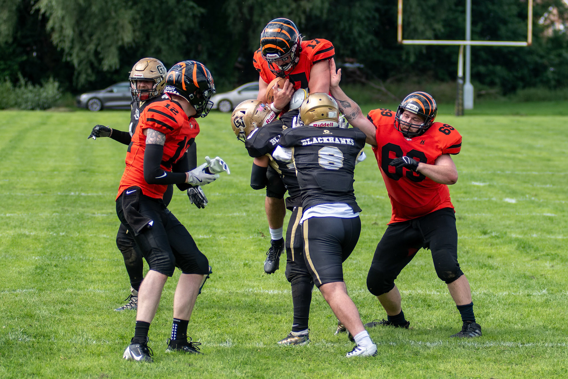 Glasgow Tigers @ Clyde Valley Blackhawks at Beltane Park Wishaw 20/07/2025 (Richard Lundy)