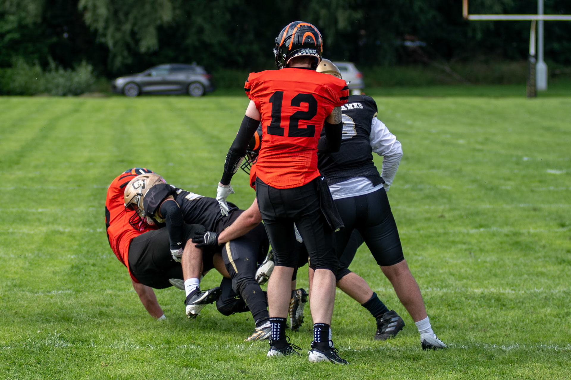 Glasgow Tigers @ Clyde Valley Blackhawks at Beltane Park Wishaw 20/07/2025 (Richard Lundy)