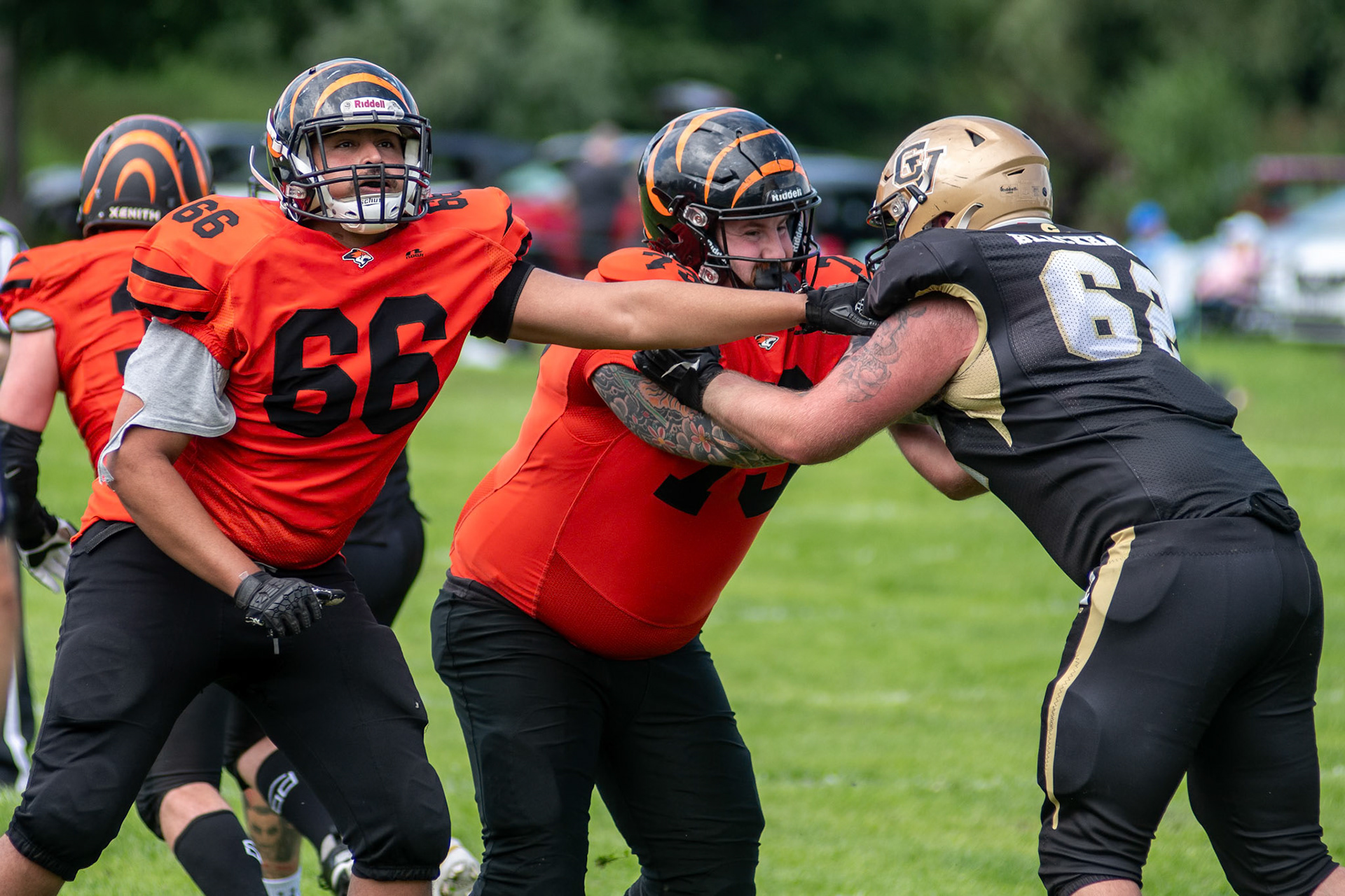 Glasgow Tigers @ Clyde Valley Blackhawks at Beltane Park Wishaw 20/07/2025 (Richard Lundy)