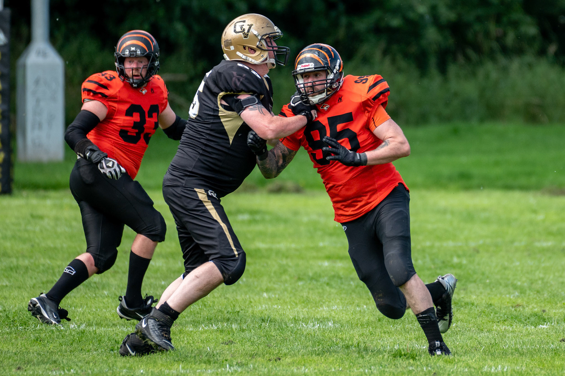 Glasgow Tigers @ Clyde Valley Blackhawks at Beltane Park Wishaw 20/07/2025 (Richard Lundy)
