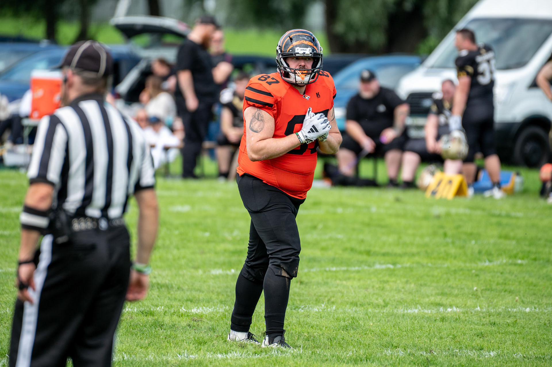 Glasgow Tigers @ Clyde Valley Blackhawks at Beltane Park Wishaw 20/07/2025 (Richard Lundy)