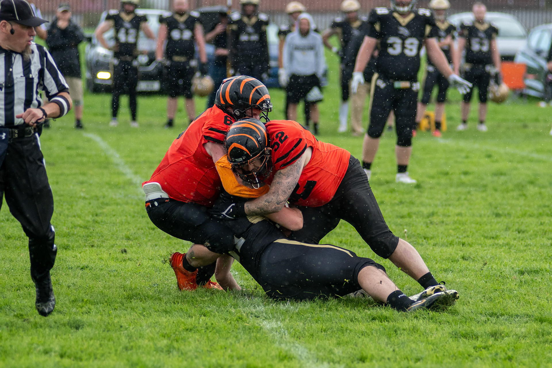 Glasgow Tigers @ Clyde Valley Blackhawks at Beltane Park Wishaw 20/07/2025 (Richard Lundy)
