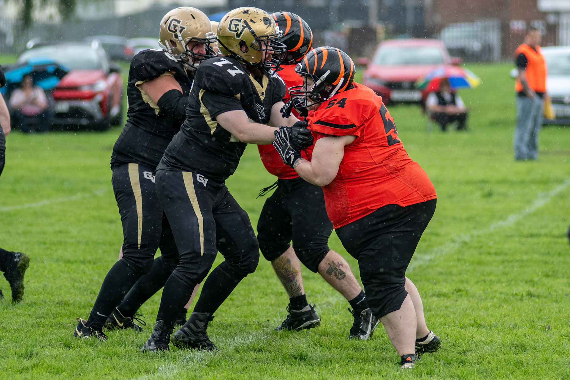 Glasgow Tigers @ Clyde Valley Blackhawks at Beltane Park Wishaw 20/07/2025 (Richard Lundy)