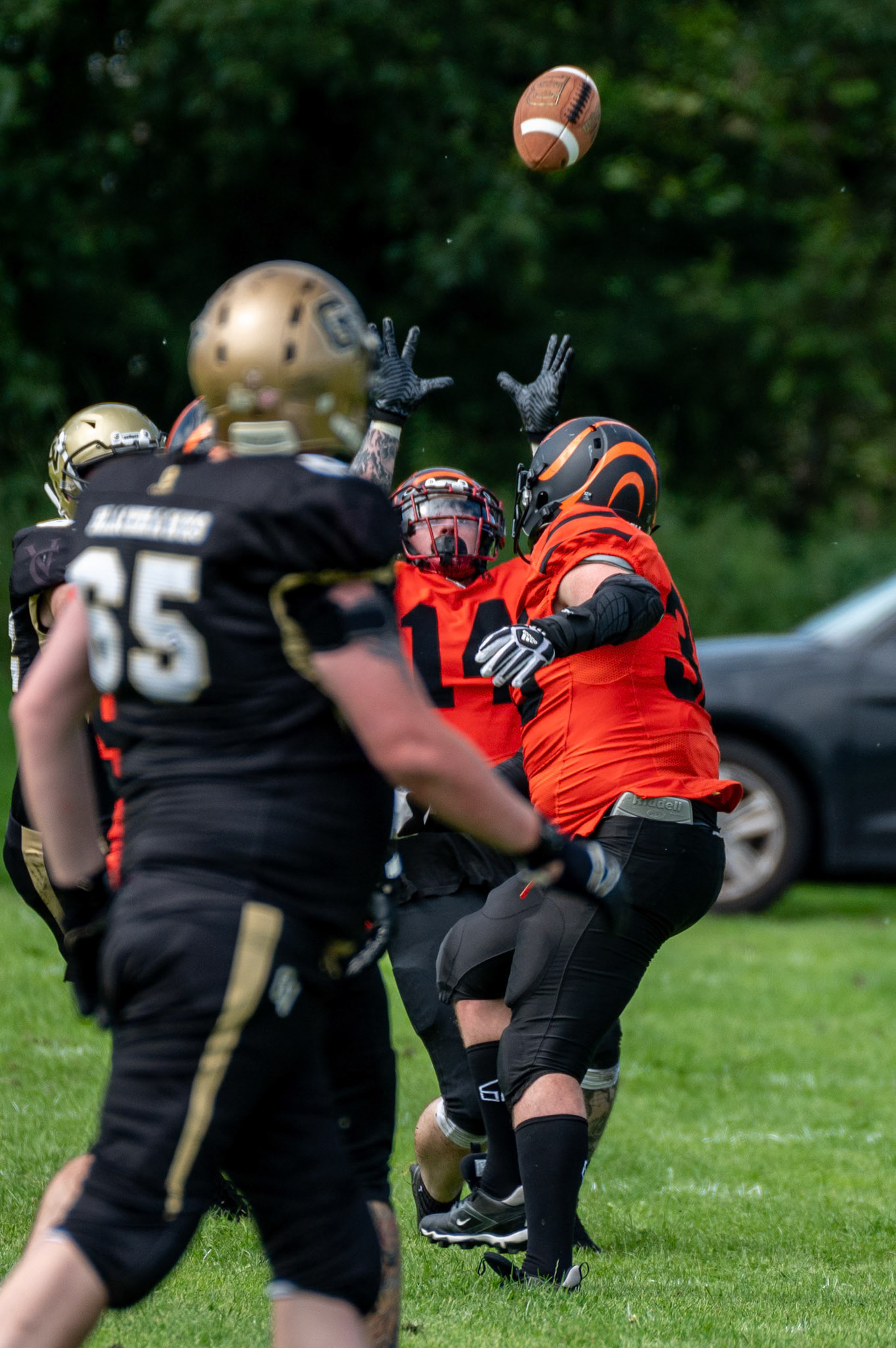 Glasgow Tigers @ Clyde Valley Blackhawks at Beltane Park Wishaw 20/07/2025 (Richard Lundy)