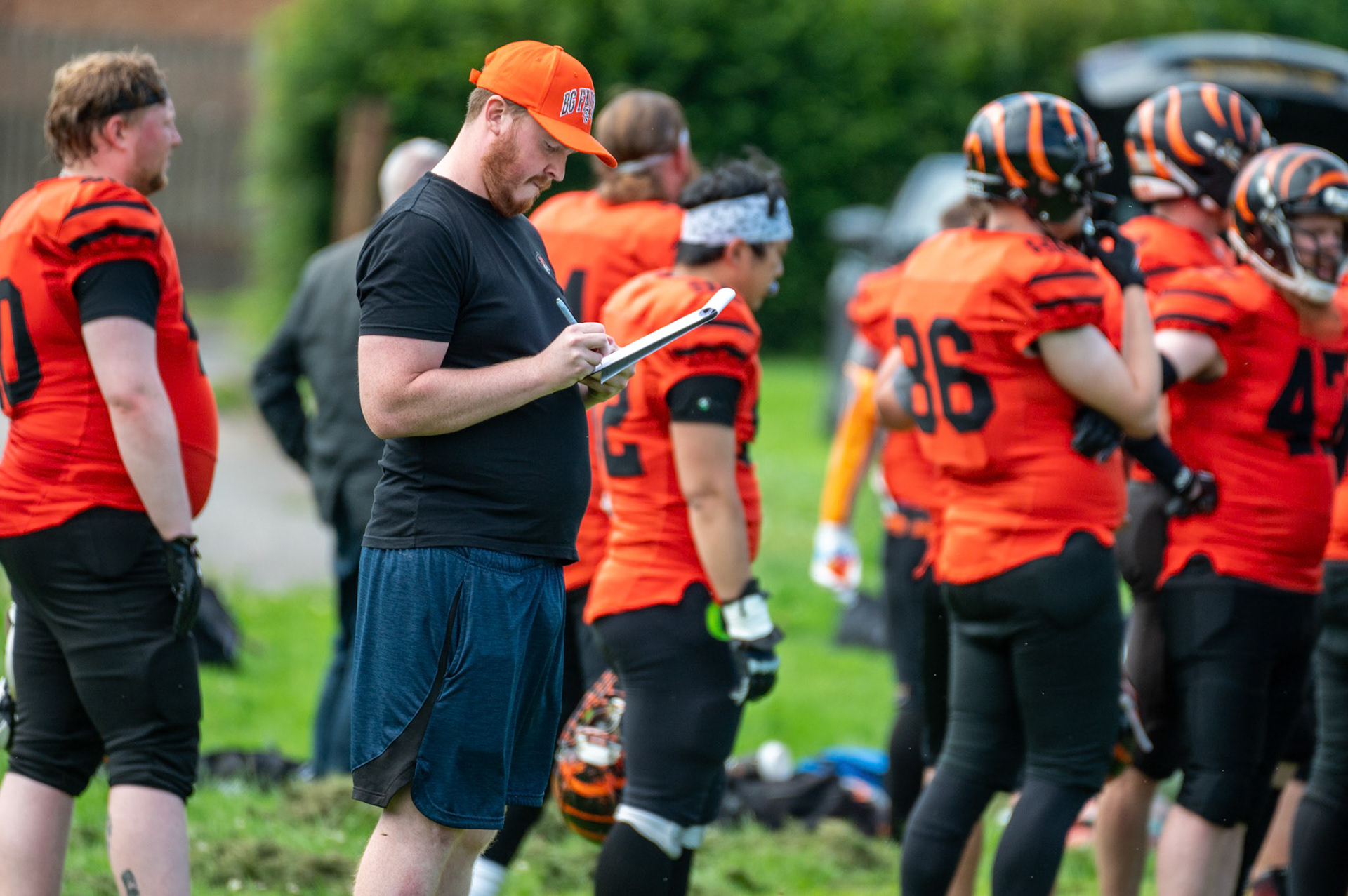 Glasgow Tigers @ Clyde Valley Blackhawks at Beltane Park Wishaw 20/07/2025 (Richard Lundy)