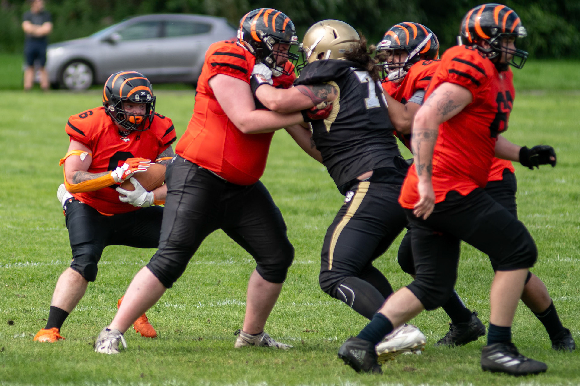 Glasgow Tigers @ Clyde Valley Blackhawks at Beltane Park Wishaw 20/07/2025 (Richard Lundy)