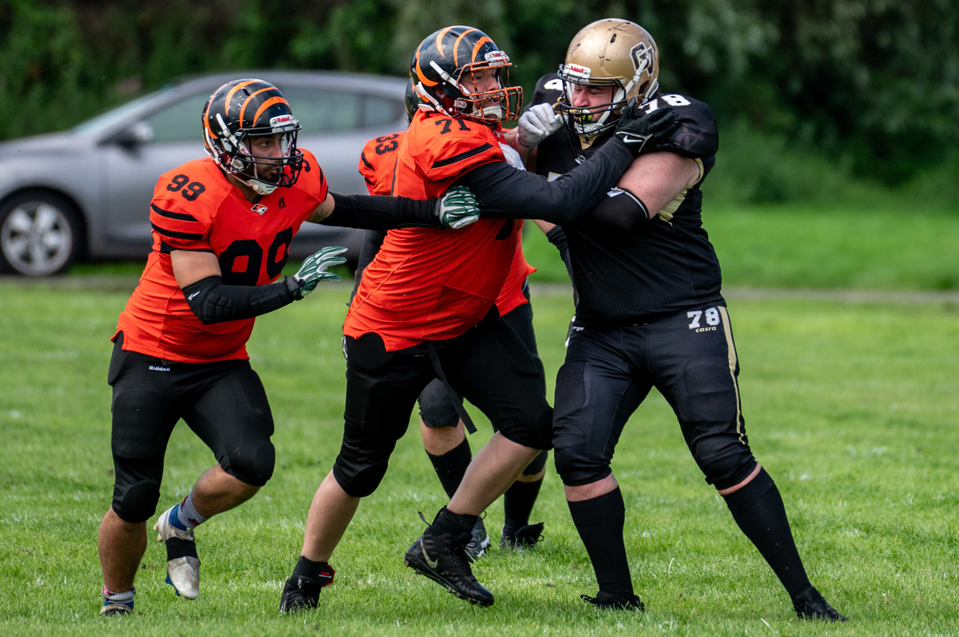 Glasgow Tigers @ Clyde Valley Blackhawks at Beltane Park Wishaw 20/07/2025 (Richard Lundy)