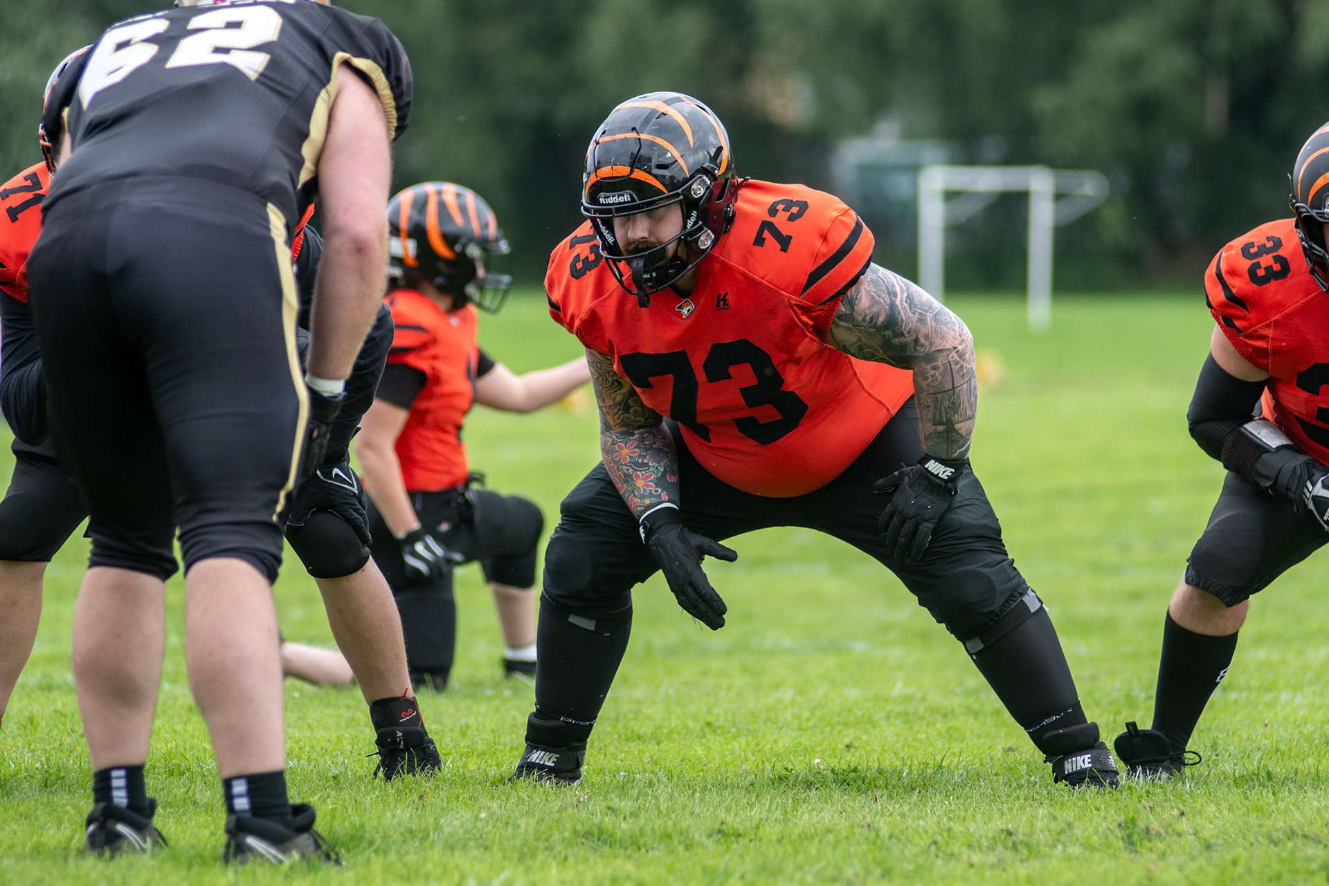 Glasgow Tigers @ Clyde Valley Blackhawks at Beltane Park Wishaw 20/07/2025 (Richard Lundy)