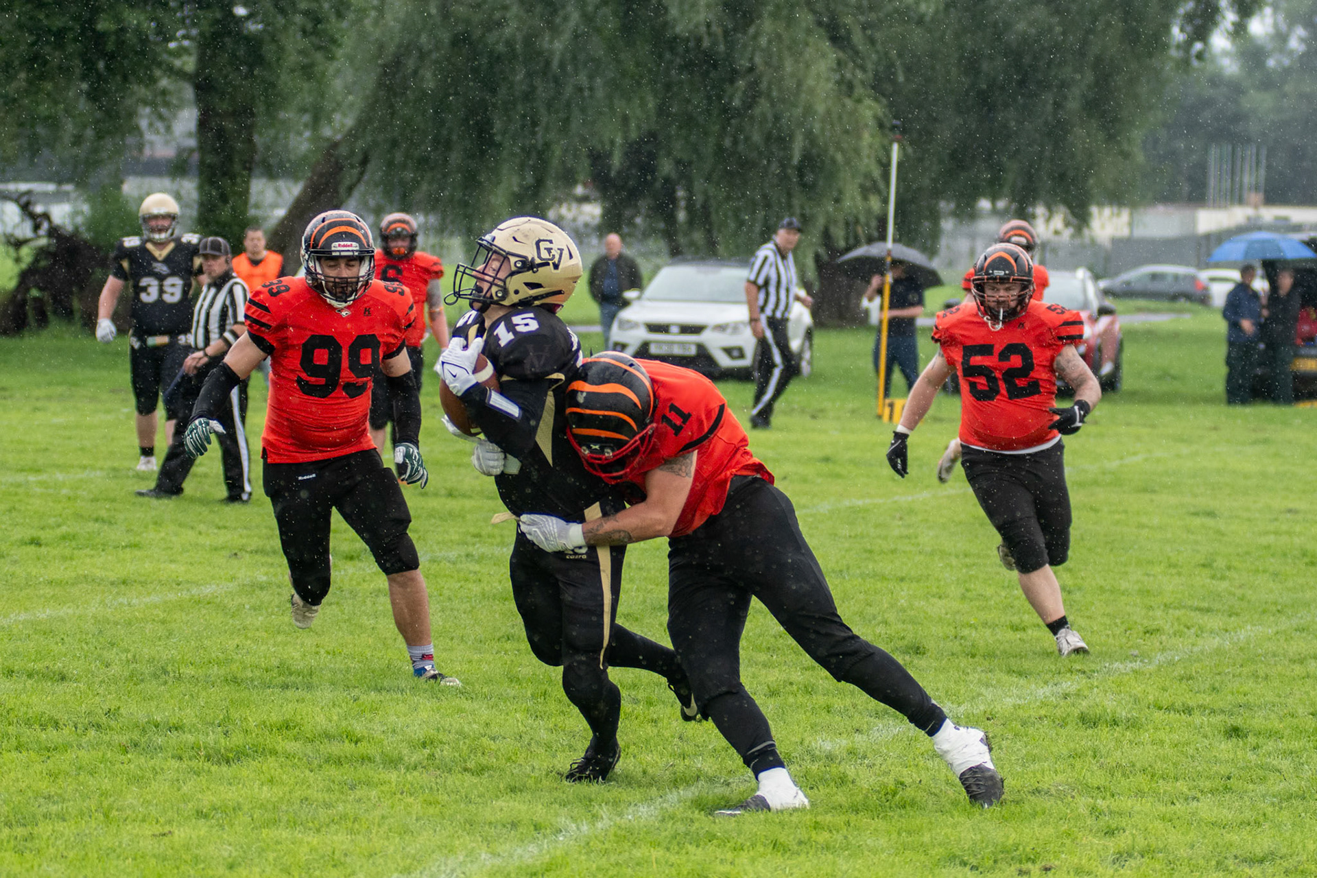Glasgow Tigers @ Clyde Valley Blackhawks at Beltane Park Wishaw 20/07/2025 (Richard Lundy)