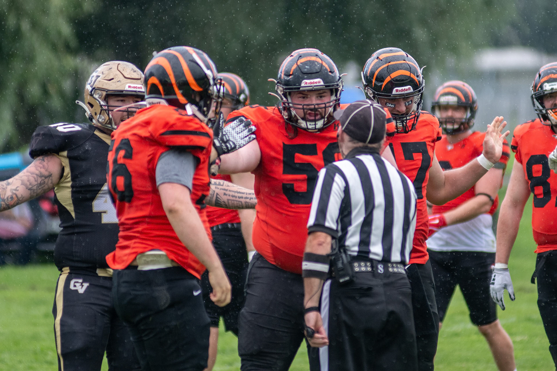 Glasgow Tigers @ Clyde Valley Blackhawks at Beltane Park Wishaw 20/07/2025 (Richard Lundy)