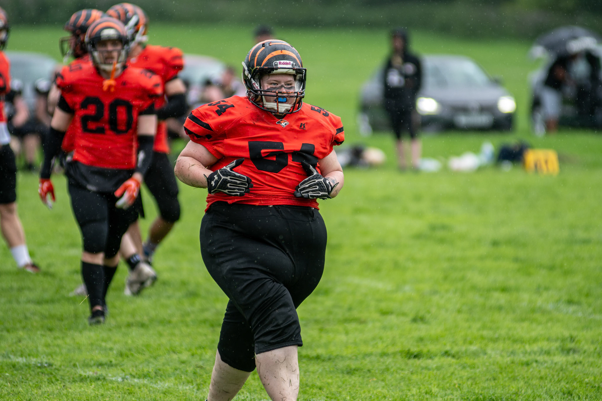 Glasgow Tigers @ Clyde Valley Blackhawks at Beltane Park Wishaw 20/07/2025 (Richard Lundy)