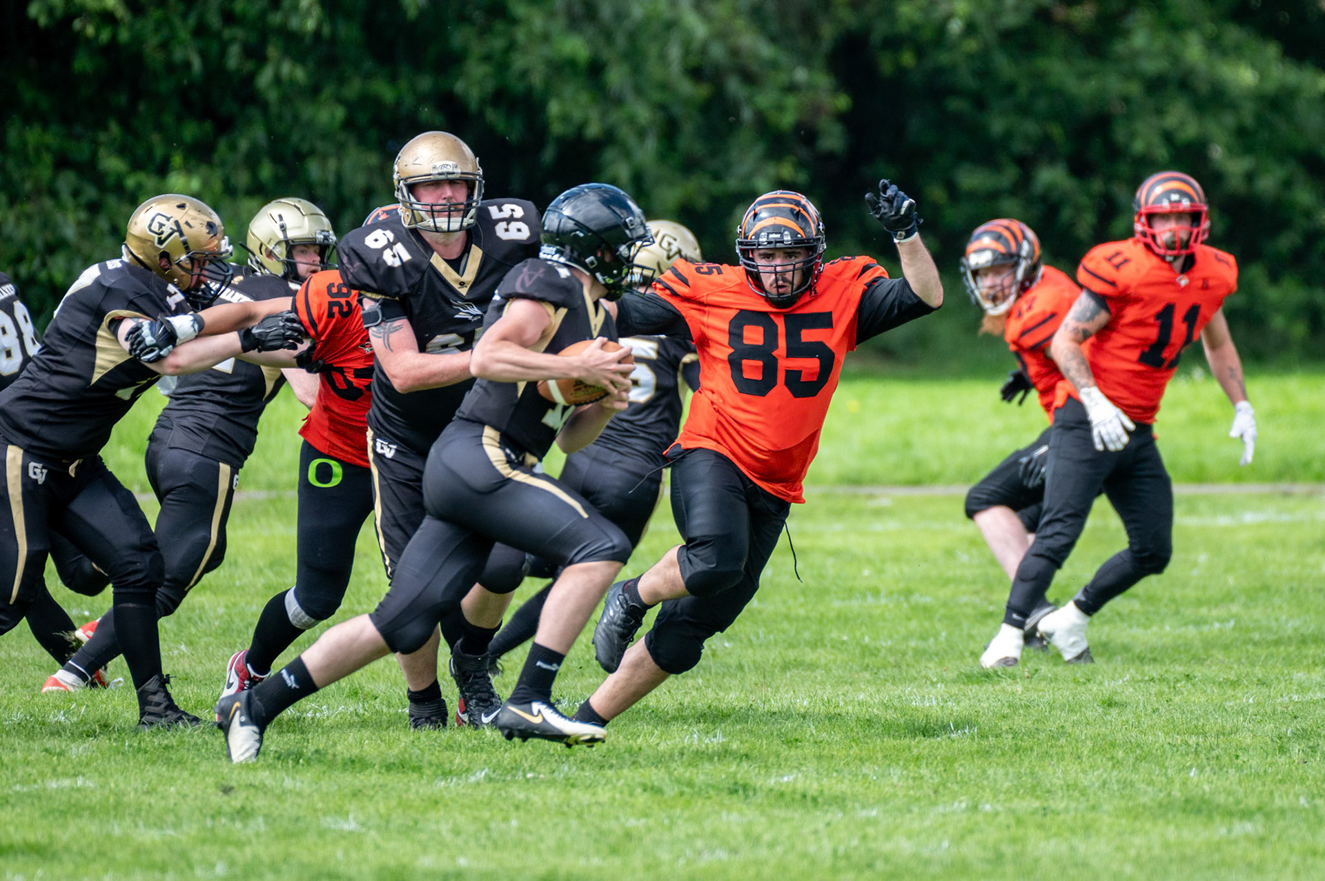 Glasgow Tigers @ Clyde Valley Blackhawks at Beltane Park Wishaw 20/07/2025 (Richard Lundy)