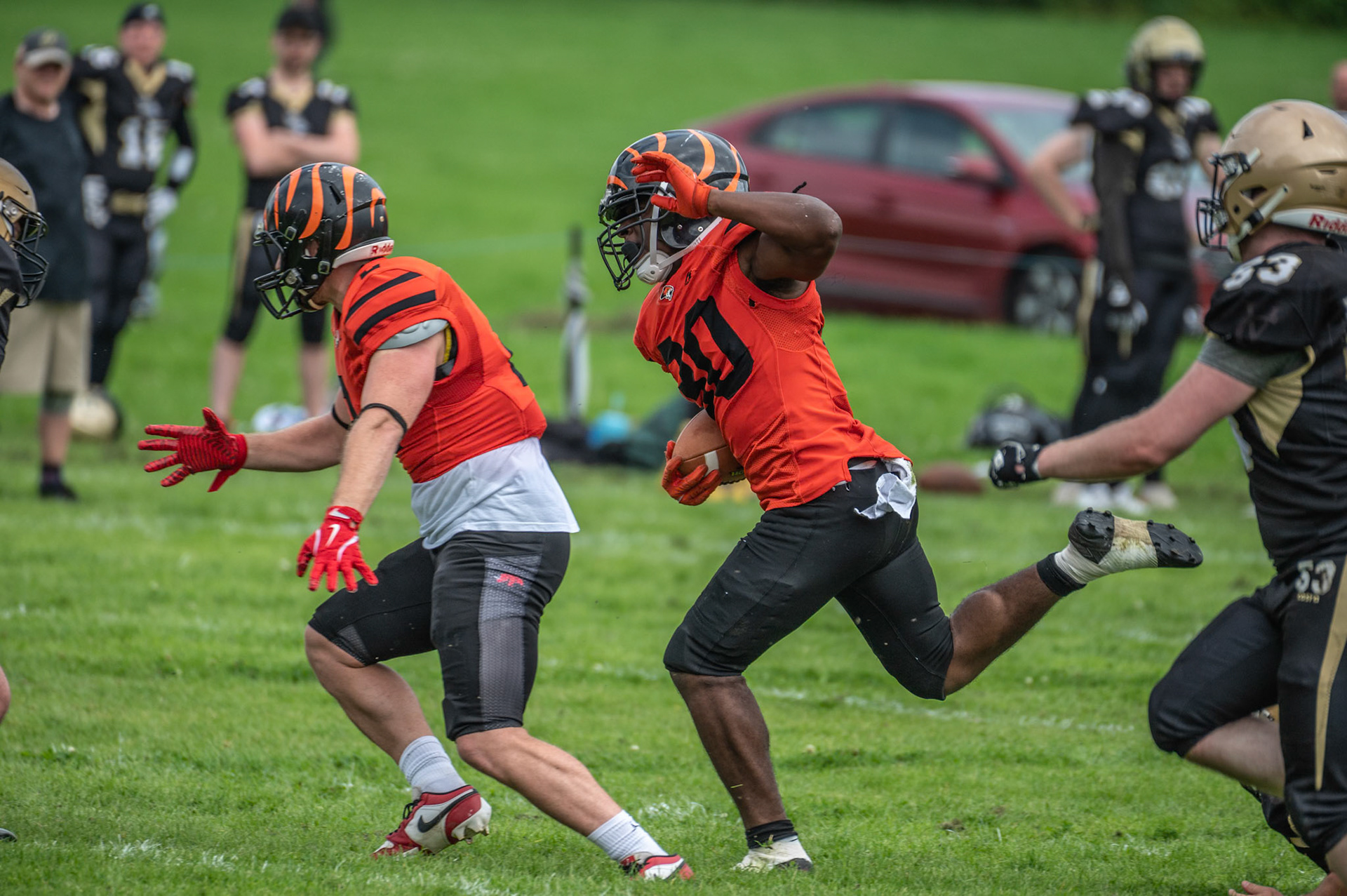 Glasgow Tigers @ Clyde Valley Blackhawks at Beltane Park Wishaw 20/07/2025 (Richard Lundy)