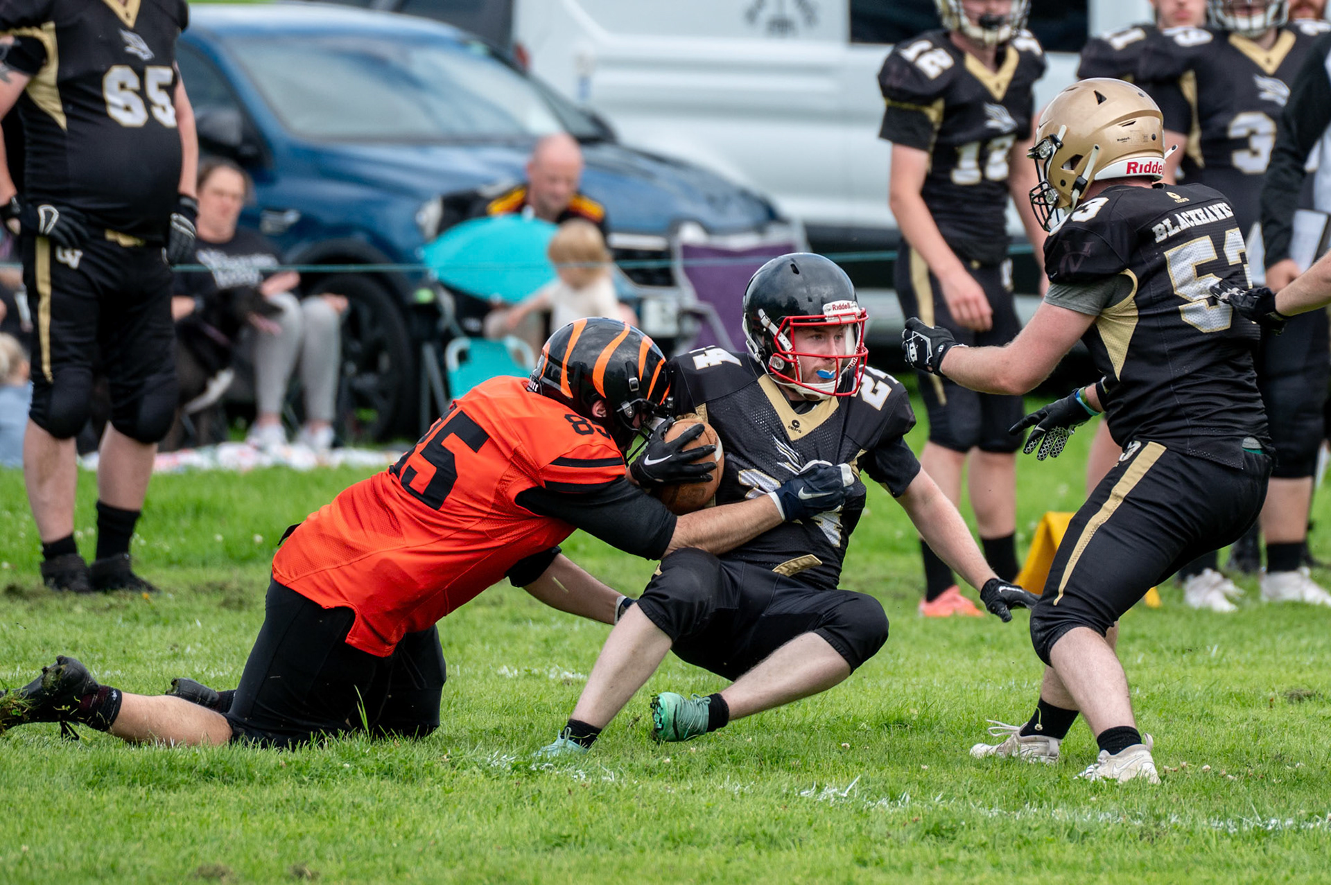 Glasgow Tigers @ Clyde Valley Blackhawks at Beltane Park Wishaw 20/07/2025 (Richard Lundy)