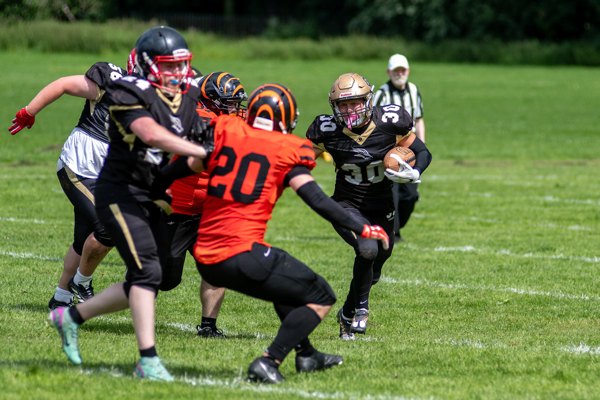 Glasgow Tigers @ Clyde Valley Blackhawks at Beltane Park Wishaw 20/07/2025 (Richard Lundy)