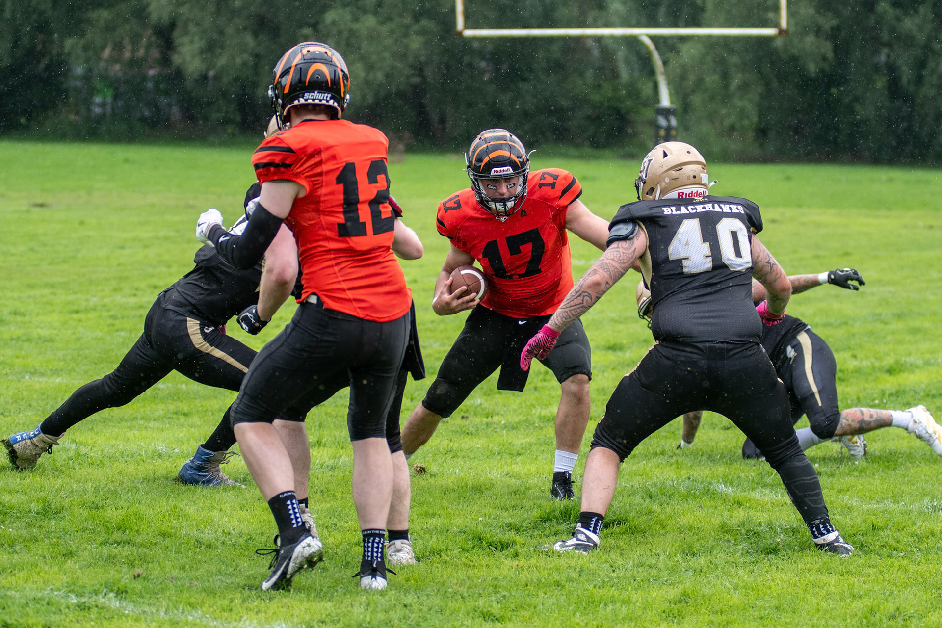 Glasgow Tigers @ Clyde Valley Blackhawks at Beltane Park Wishaw 20/07/2025 (Richard Lundy)