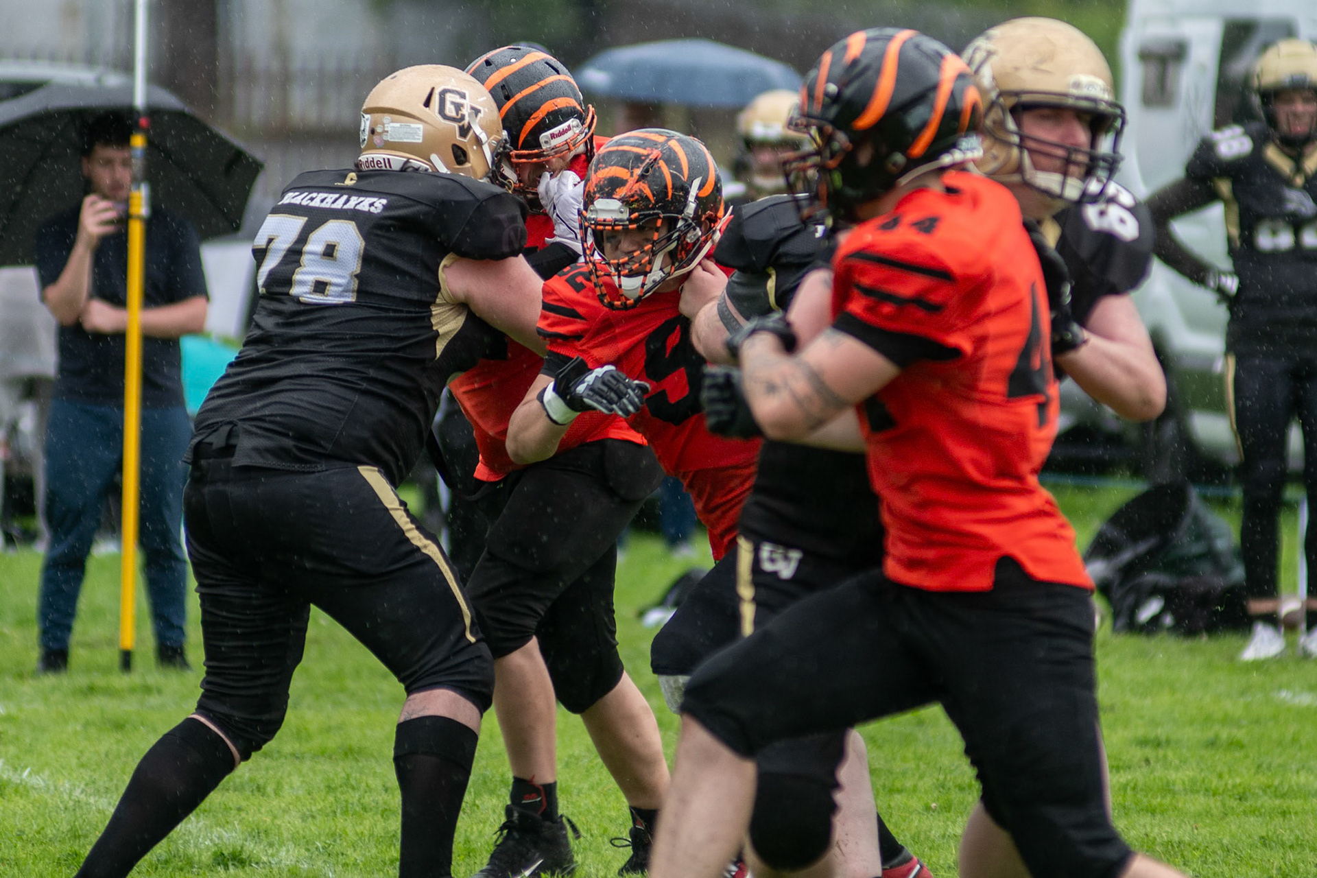 Glasgow Tigers @ Clyde Valley Blackhawks at Beltane Park Wishaw 20/07/2025 (Richard Lundy)