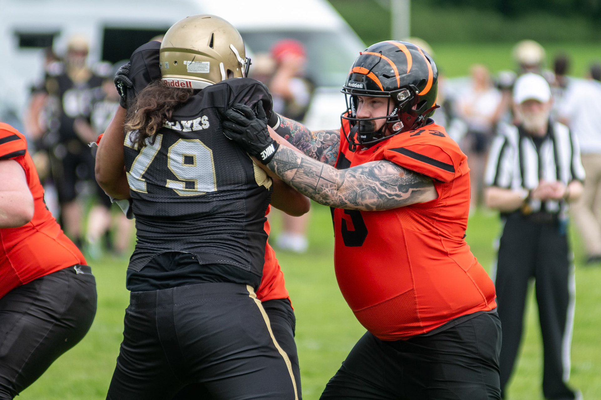 Glasgow Tigers @ Clyde Valley Blackhawks at Beltane Park Wishaw 20/07/2025 (Richard Lundy)