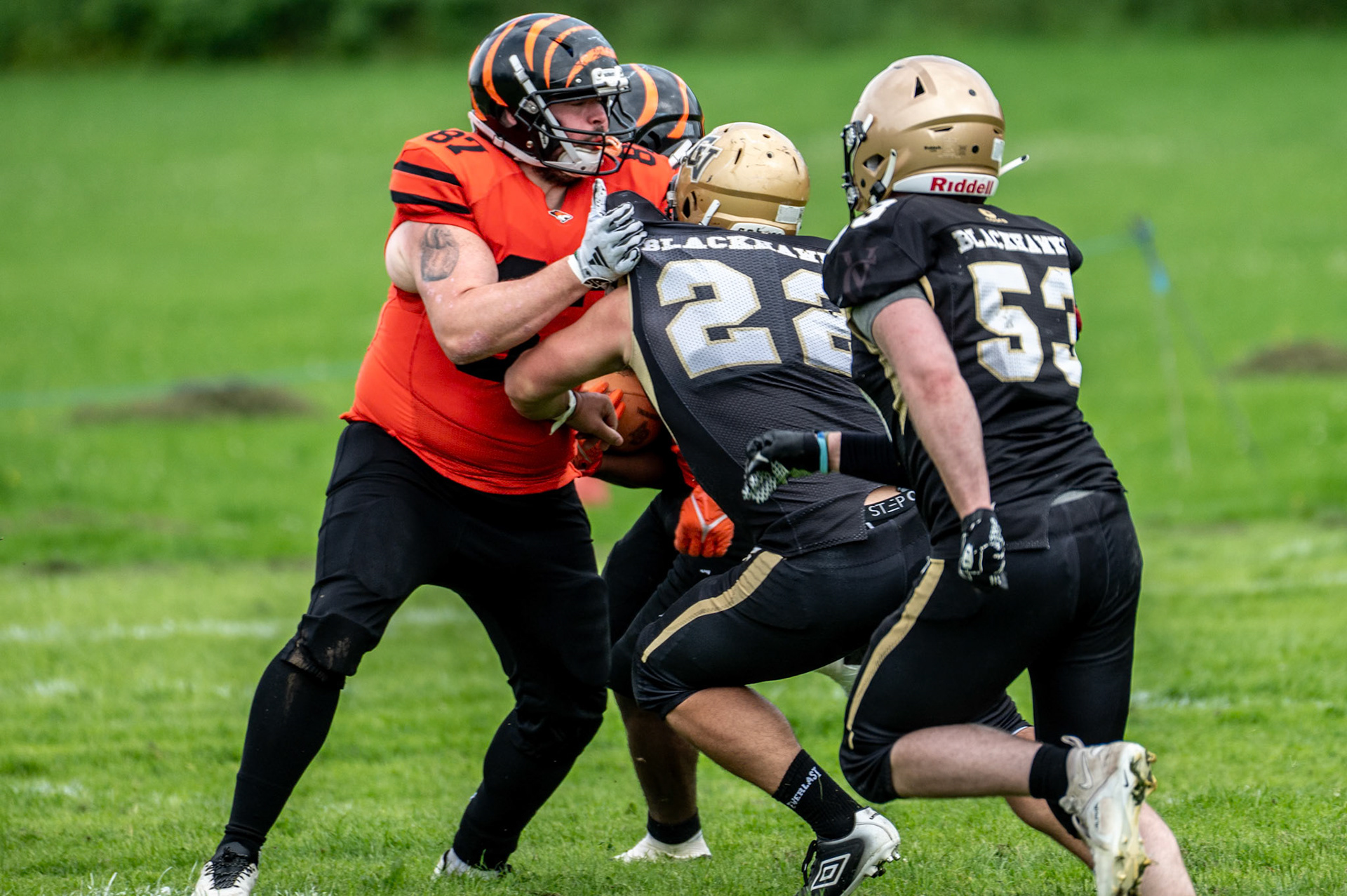 Glasgow Tigers @ Clyde Valley Blackhawks at Beltane Park Wishaw 20/07/2025 (Richard Lundy)