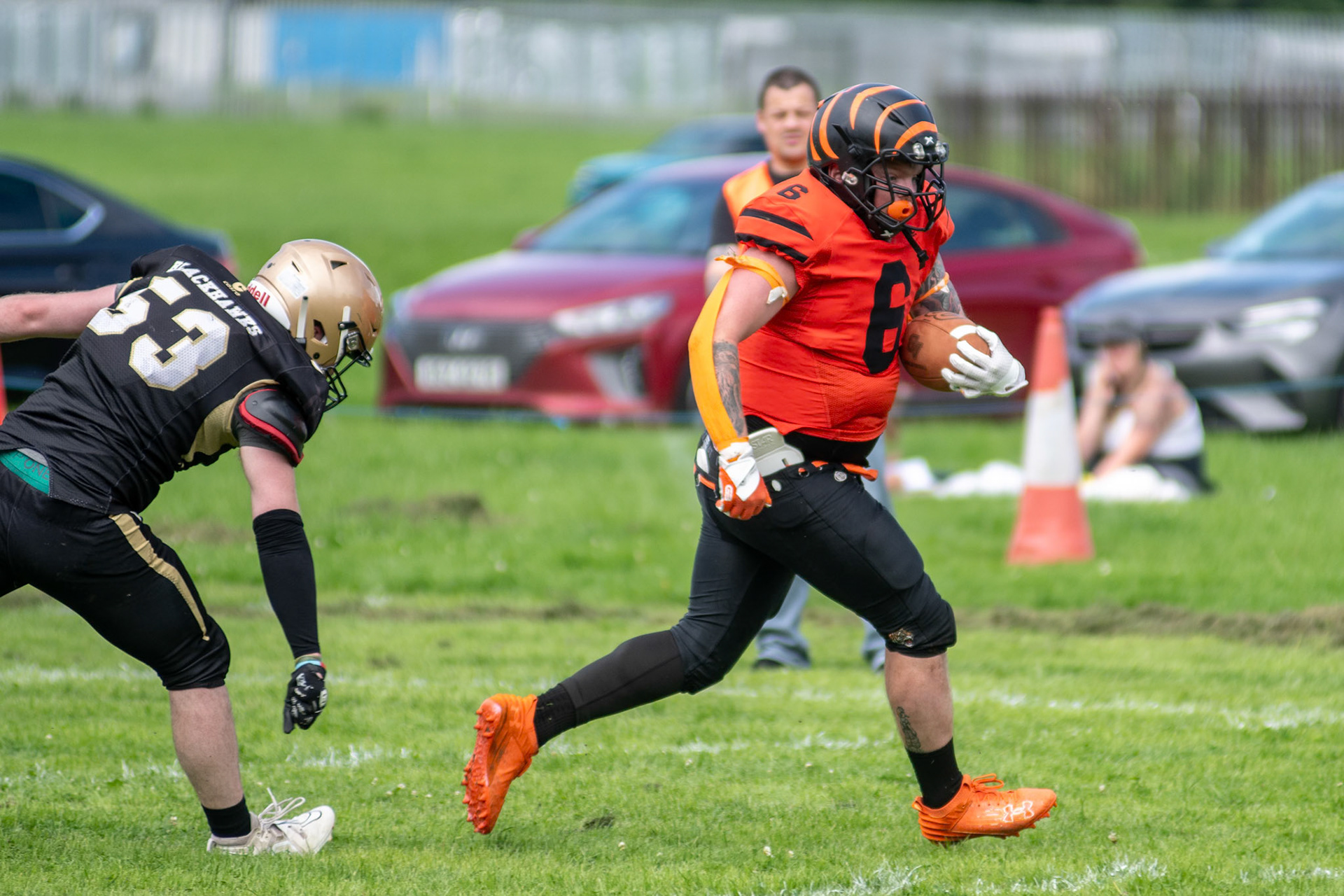 Glasgow Tigers @ Clyde Valley Blackhawks at Beltane Park Wishaw 20/07/2025 (Richard Lundy)