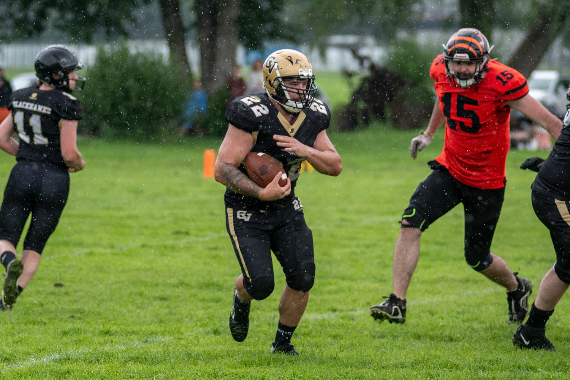 Glasgow Tigers @ Clyde Valley Blackhawks at Beltane Park Wishaw 20/07/2025 (Richard Lundy)