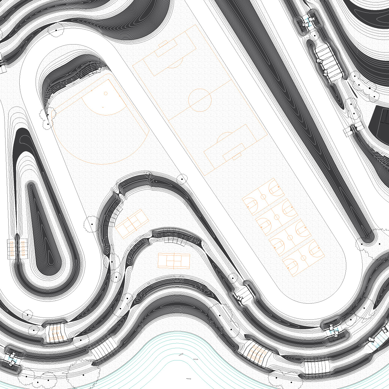 detail - sports fields