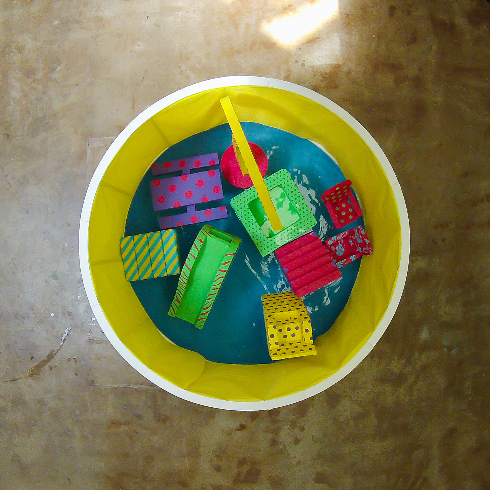 Spencer McNeil | Spring Break Forever (Proposal for an above ground pool) | aerial photo