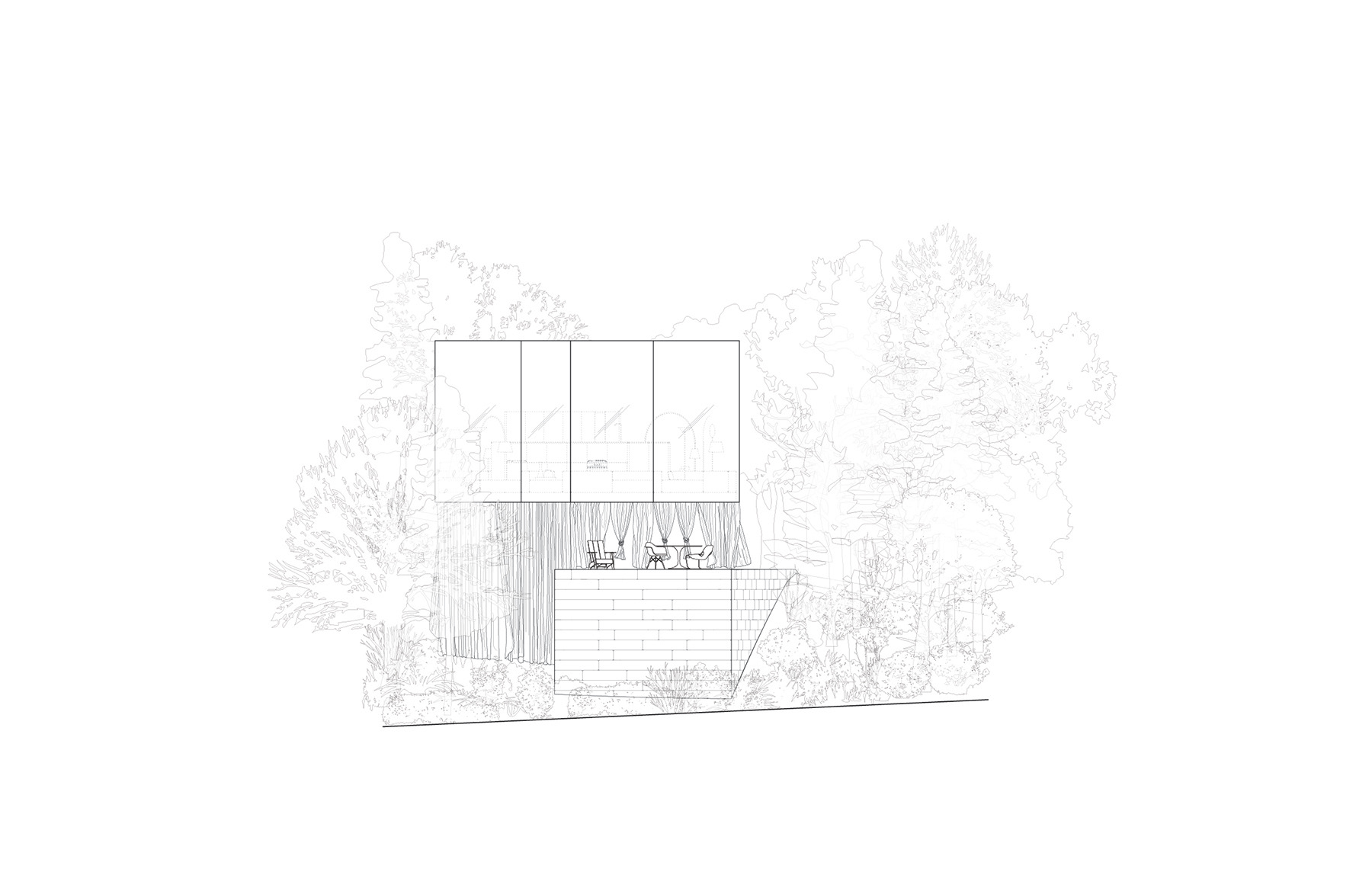 Spencer McNeil | Sectional House | Elevation