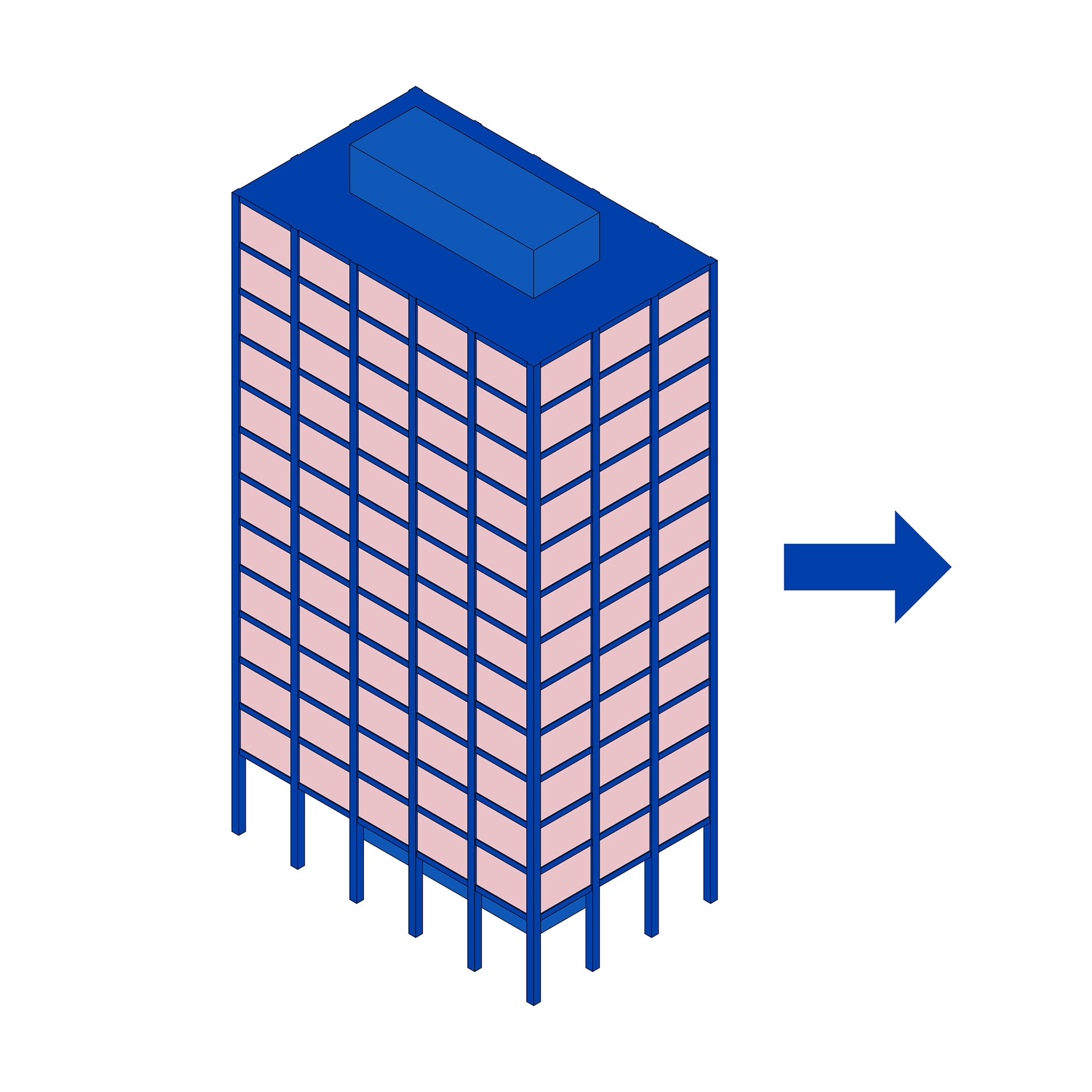 typical multi-family development