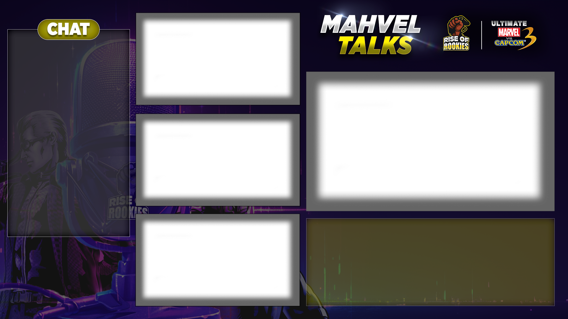 3 cam overlay + share screen