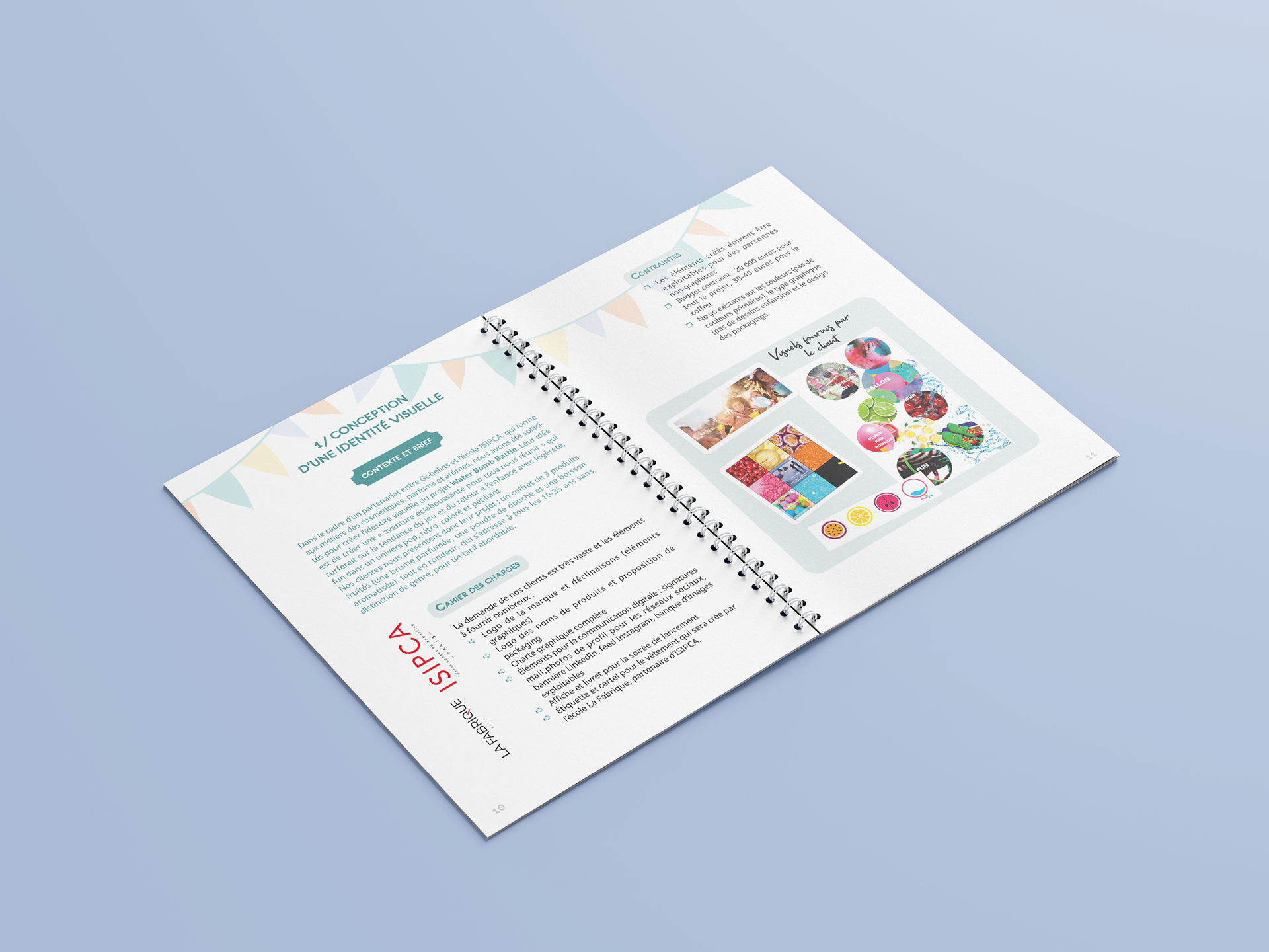 Réalisation graphique - Brief client